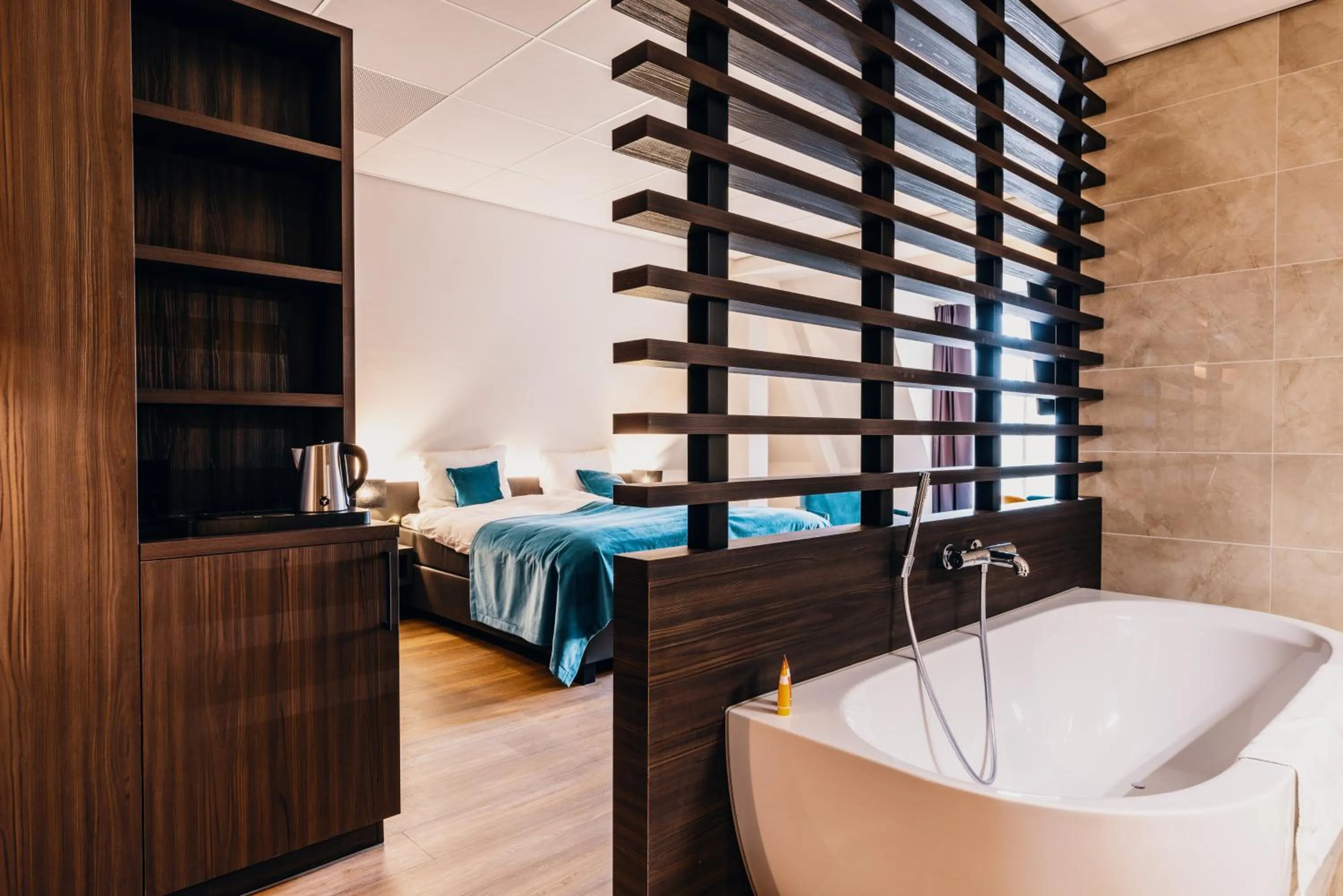 Bed in Hotel Hoogeveen