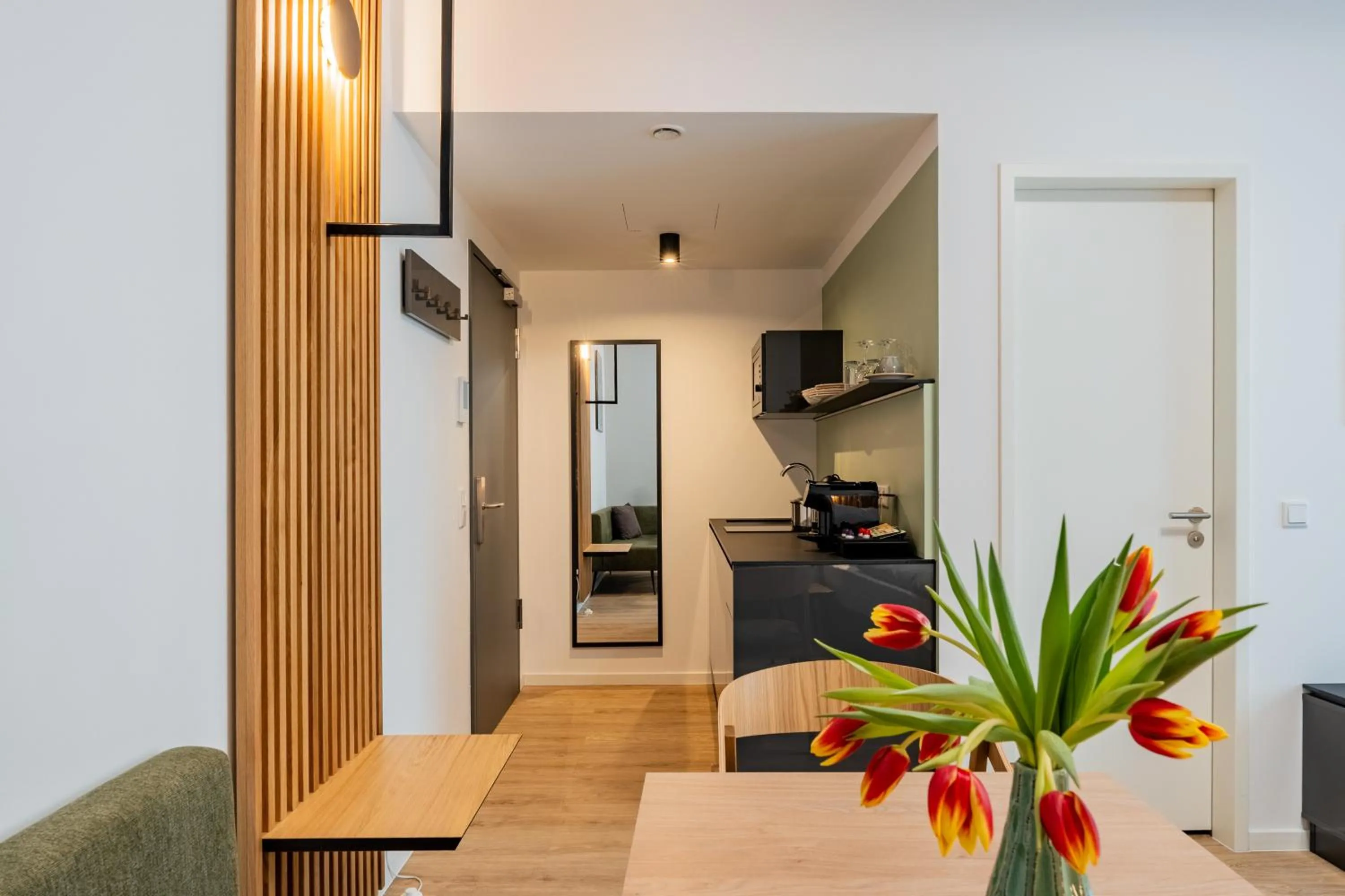 Photo of the whole room, Bed in Nena Apartments Berlin Adlershof