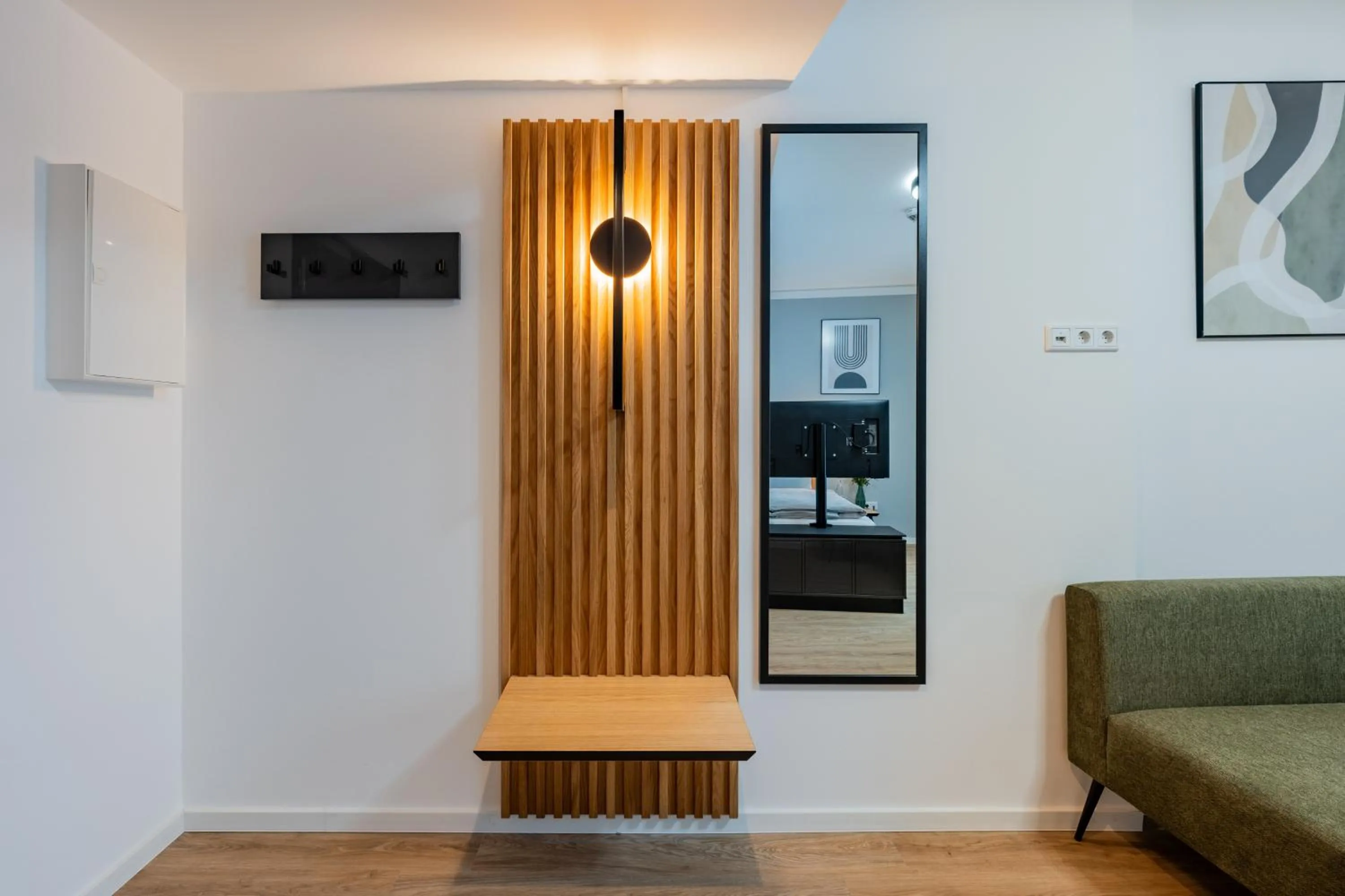 Photo of the whole room, Bed in Nena Apartments Berlin Adlershof