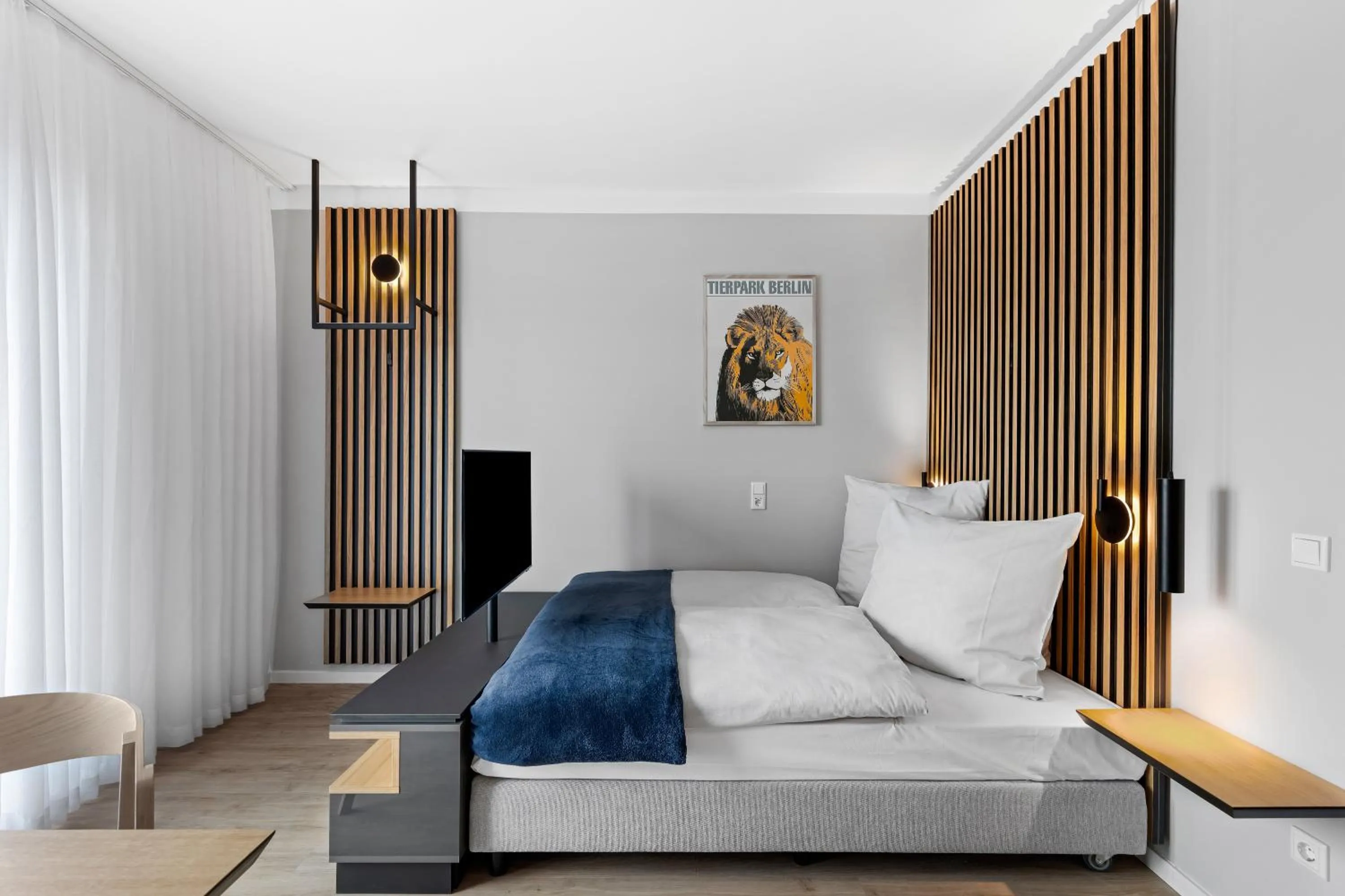 Photo of the whole room, Bed in Nena Apartments Berlin Adlershof