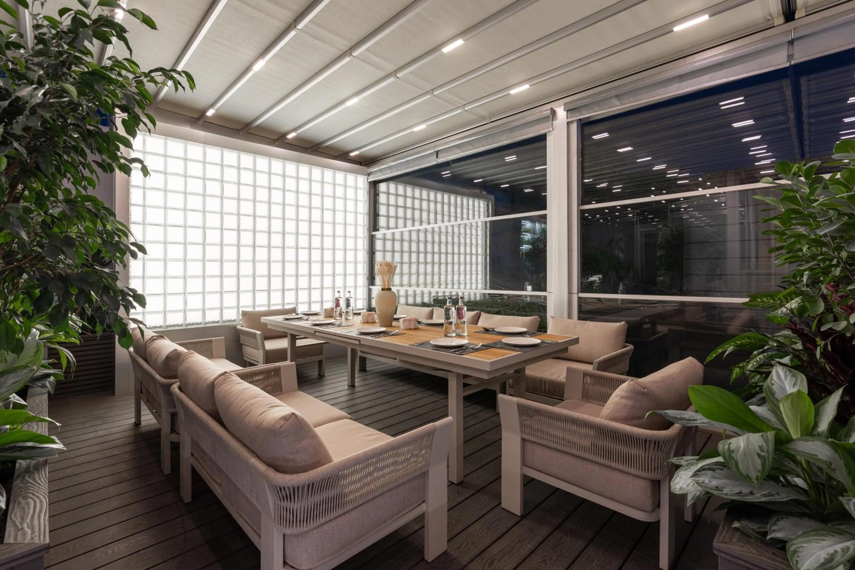 Balcony/Terrace in Europe Hotel Tashkent