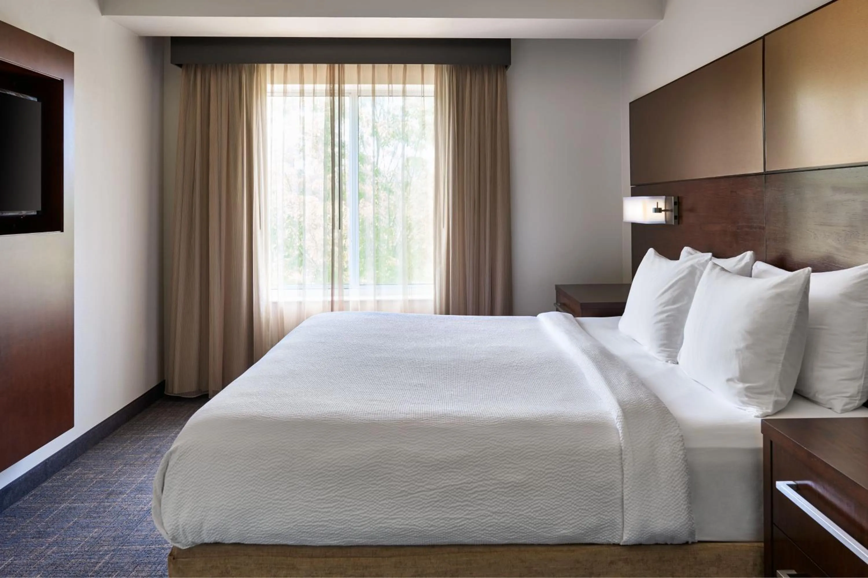 Bedroom, Bed in Residence Inn by Marriott Nashville South East/Murfreesboro