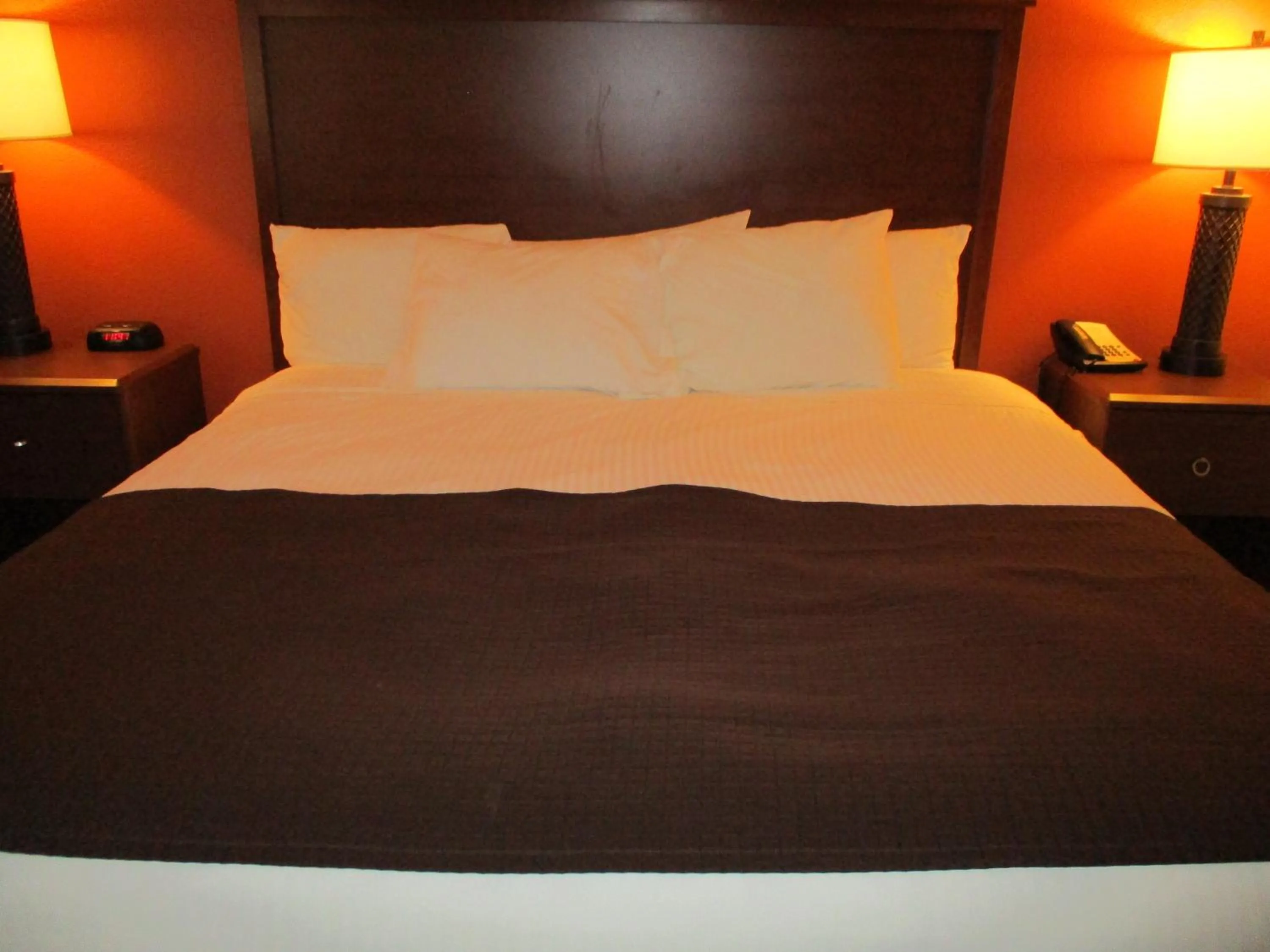 Bed in AmericInn by Wyndham Blackduck