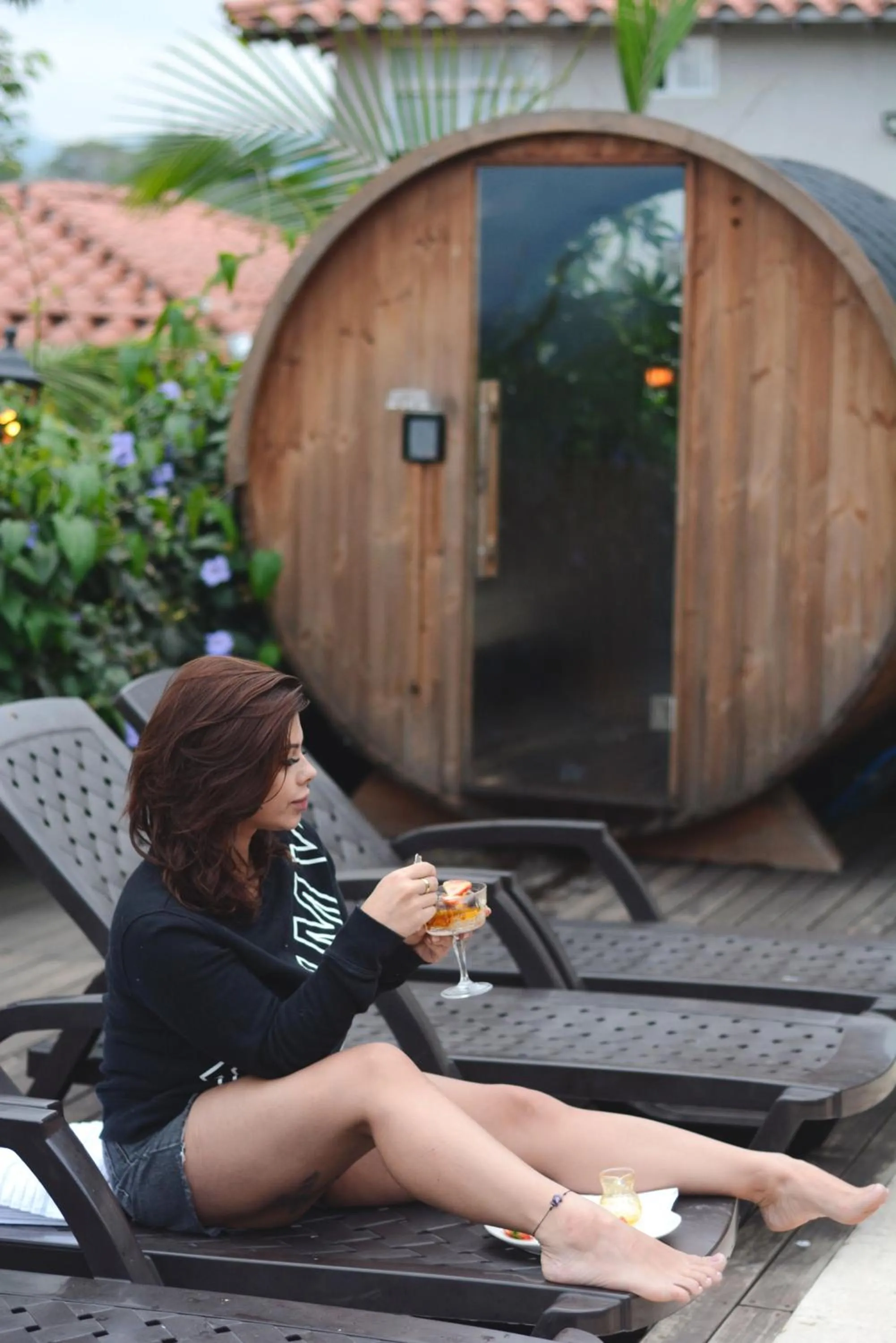Sauna in 1714 Hotel Boutique Guatapé
