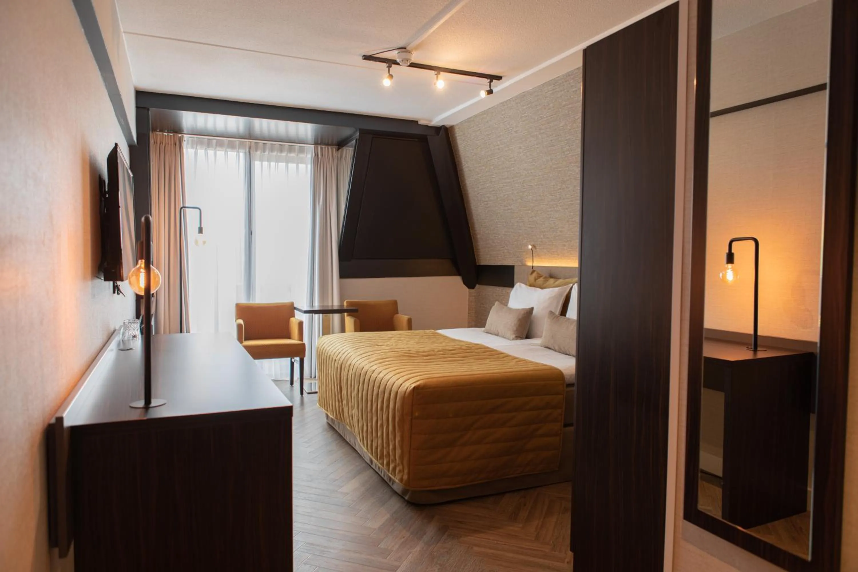 Bed in Grand Hotel Beatrix