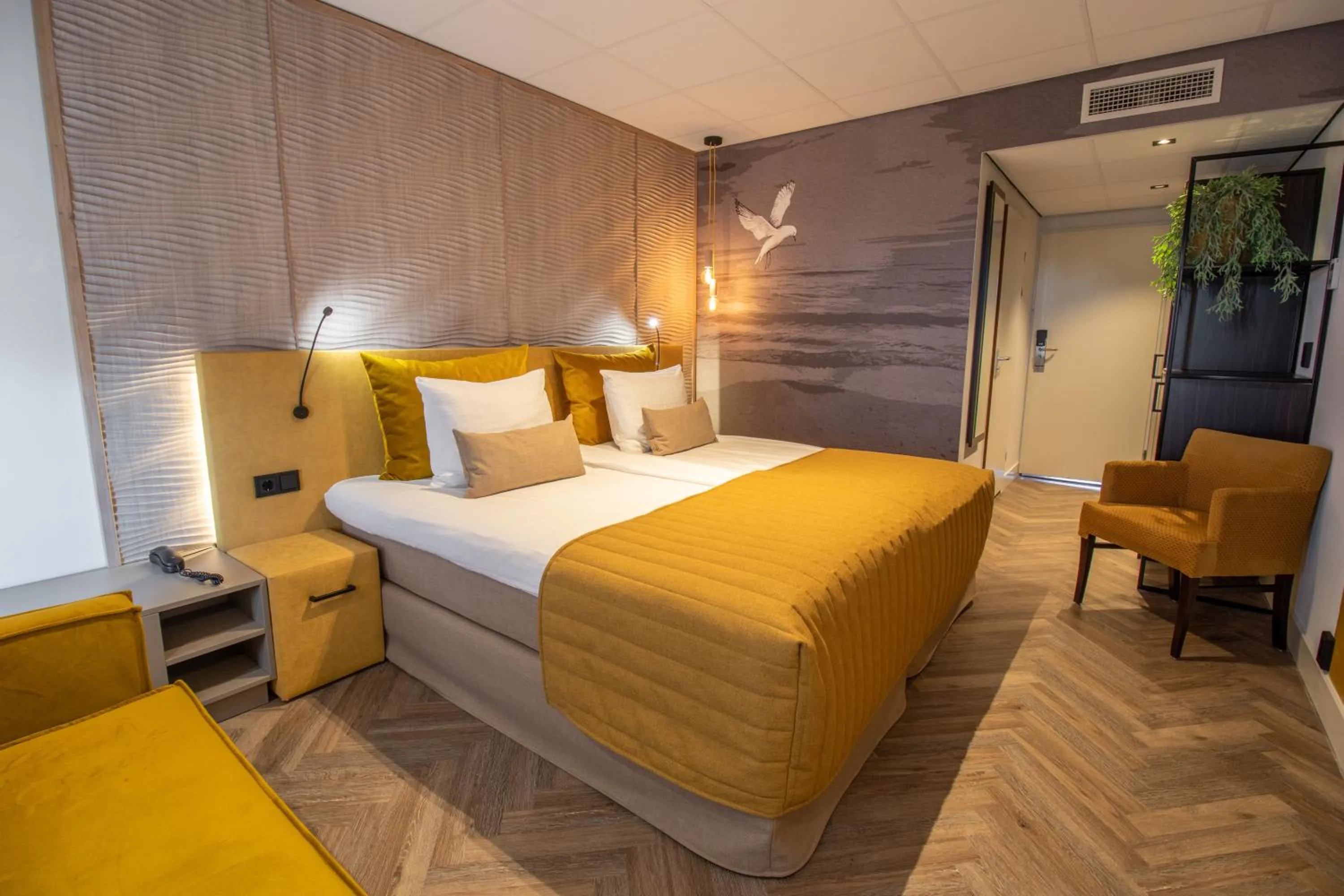 Bed in Grand Hotel Beatrix