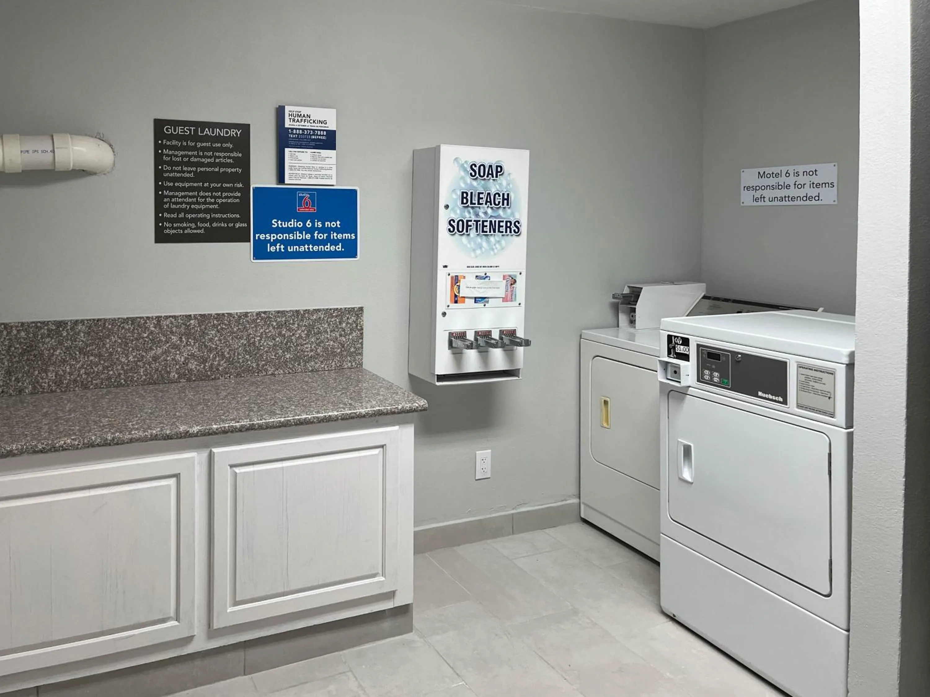 laundry in Studio 6 Nacogdoches TX SFA University