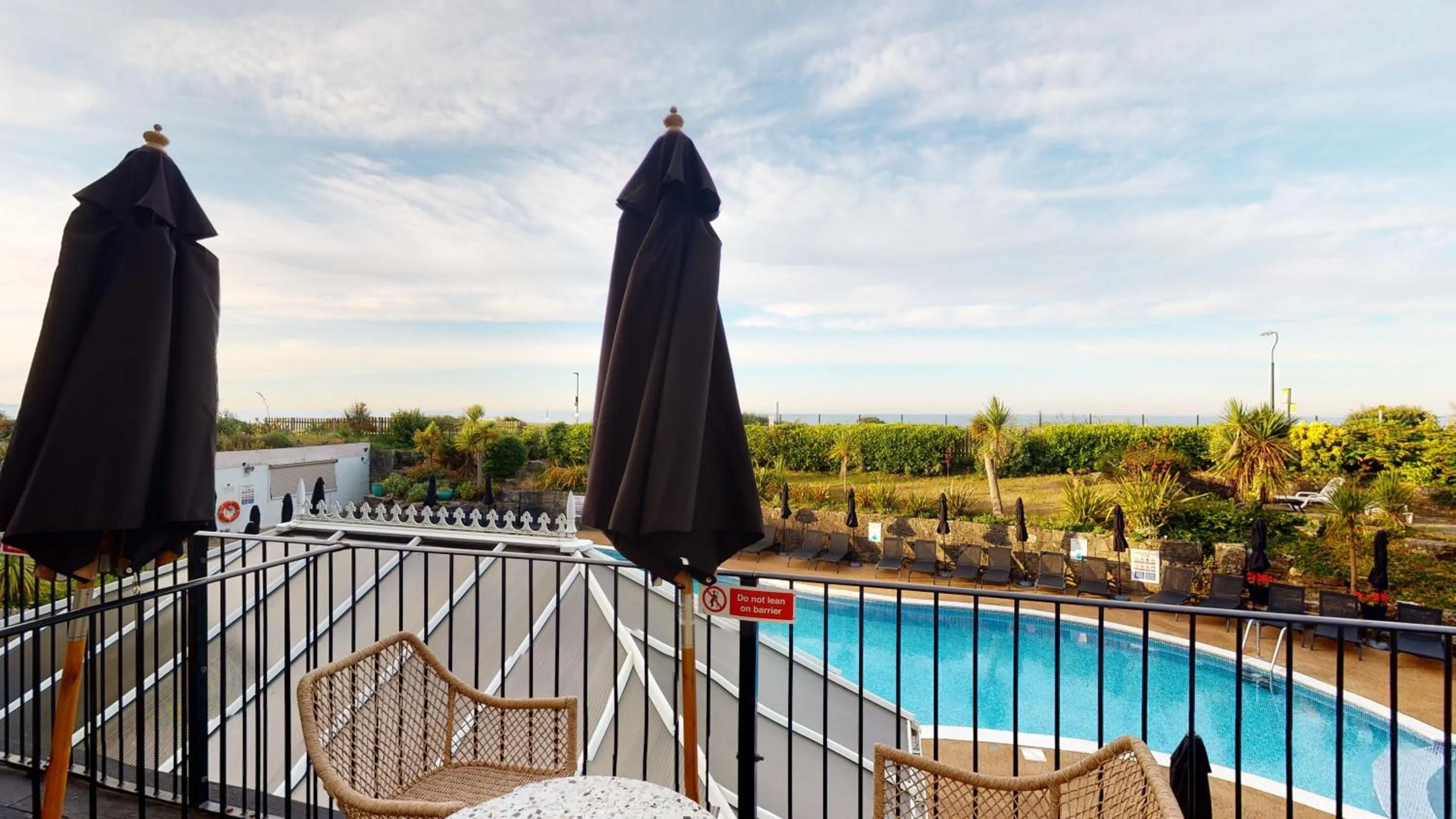 Balcony/Terrace in Bournemouth Carlton Hotel, BW Signature Collection