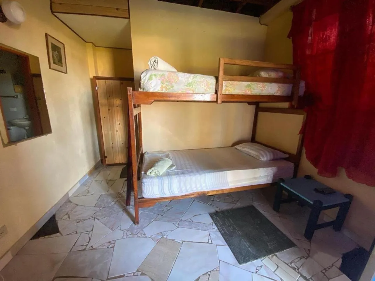 Bed in Yellow Moon Guesthouse & Apartments