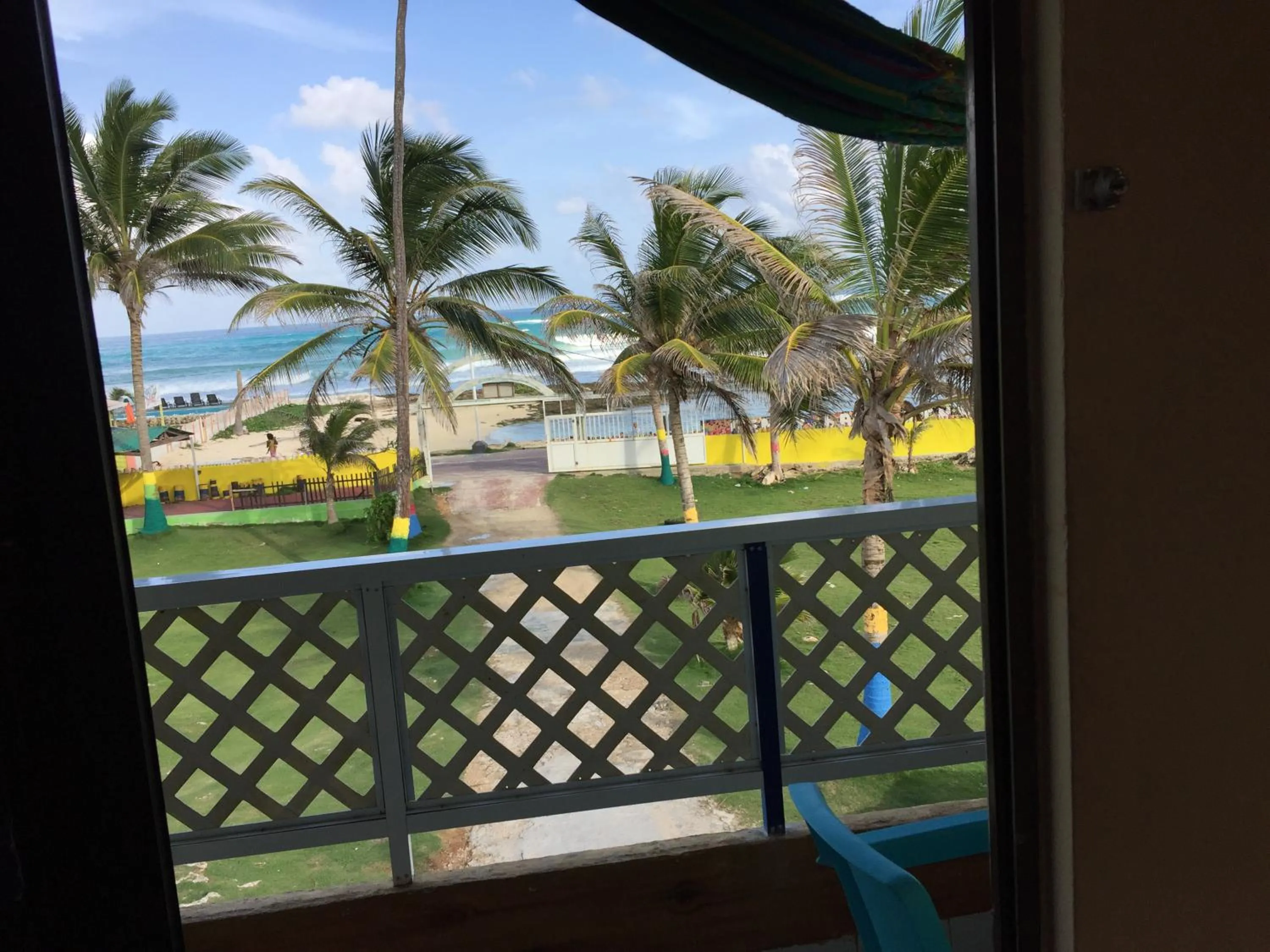 Balcony/Terrace in Yellow Moon Guesthouse & Apartments