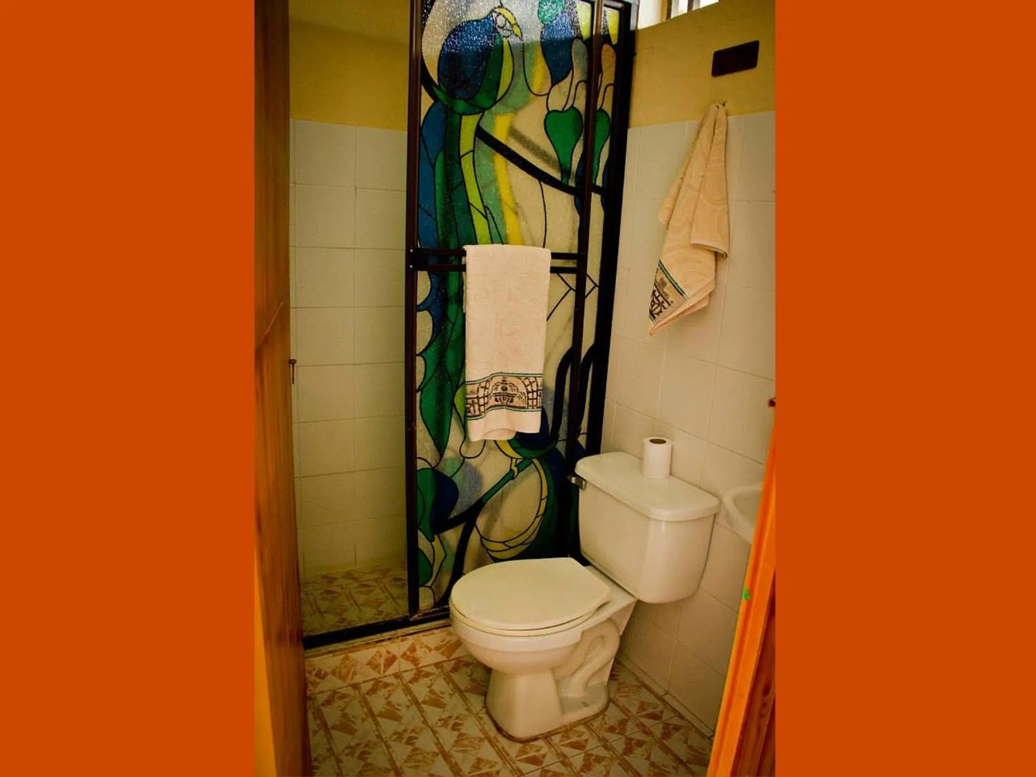 Bathroom in Yellow Moon Guesthouse & Apartments