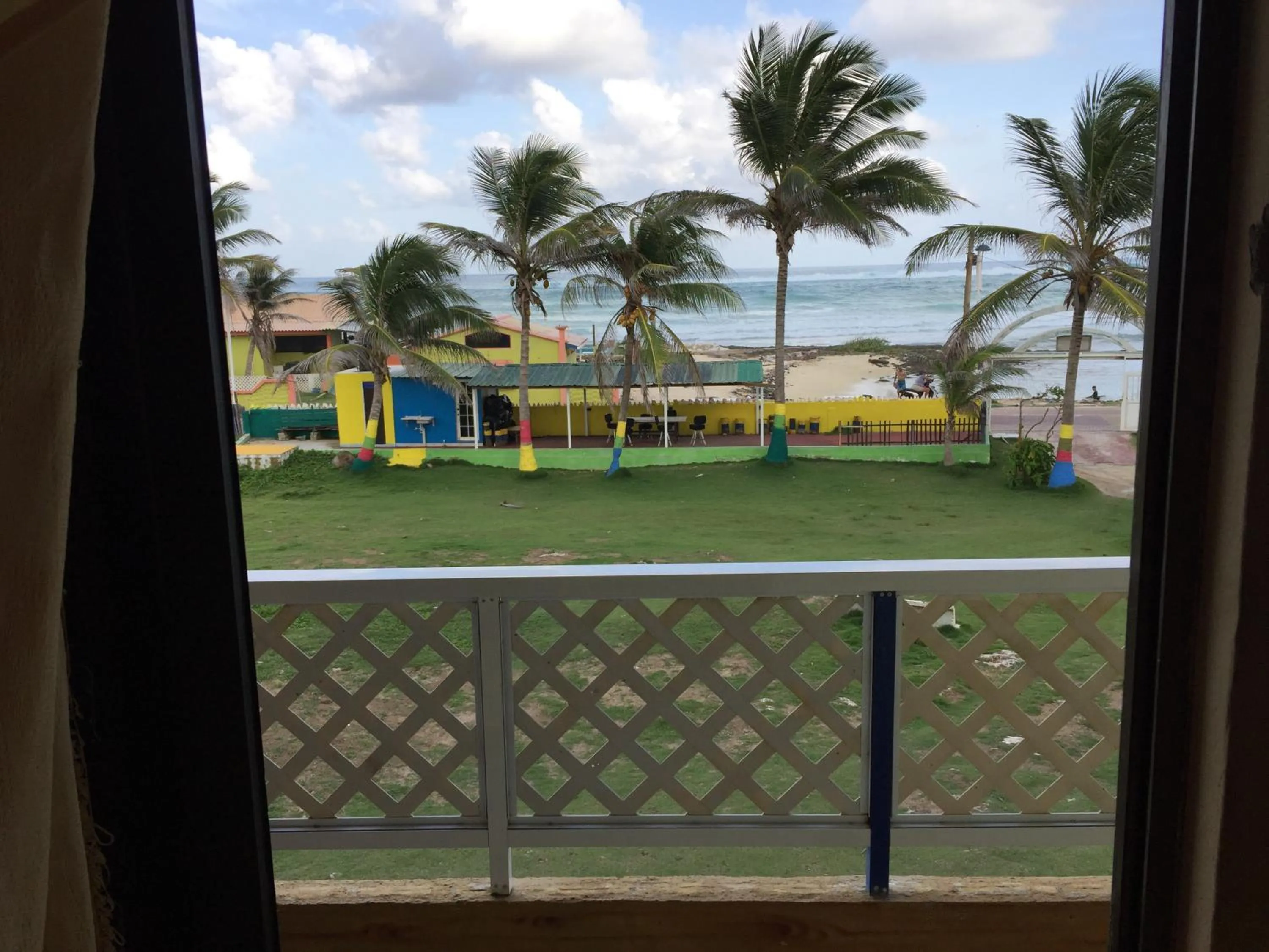 Balcony/Terrace in Yellow Moon Guesthouse & Apartments