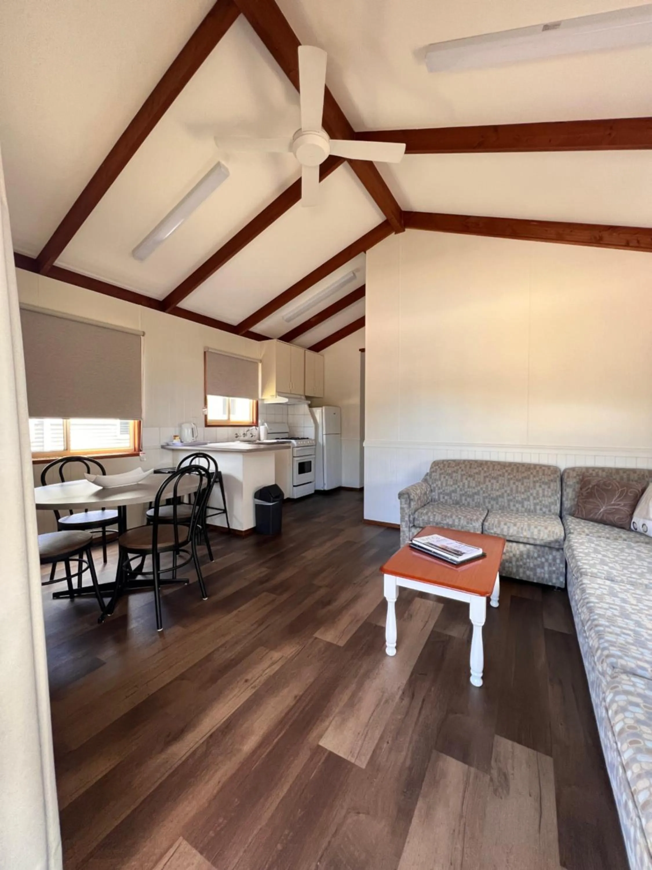 Living room in Ocean Grove Holiday Park