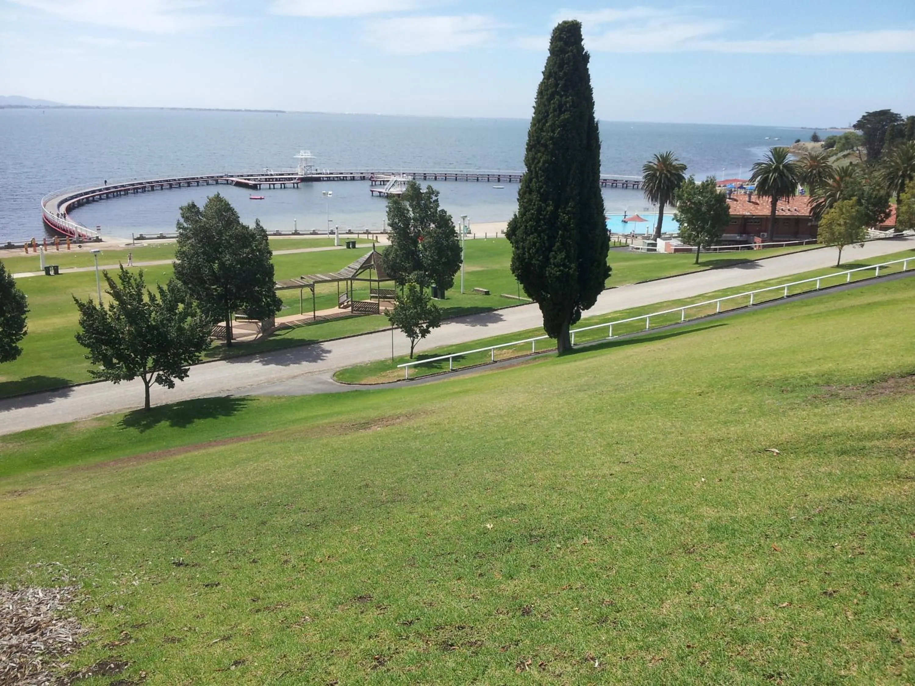 Aqua park in Ocean Grove Holiday Park