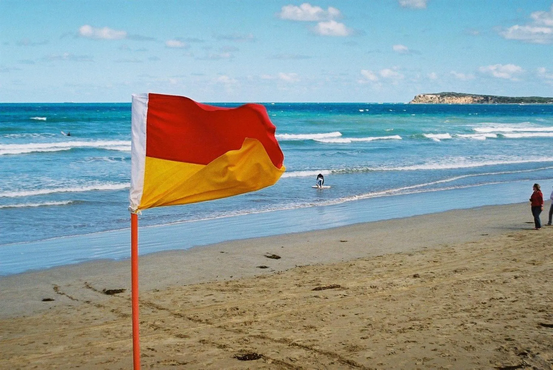 Beach in Ocean Grove Holiday Park