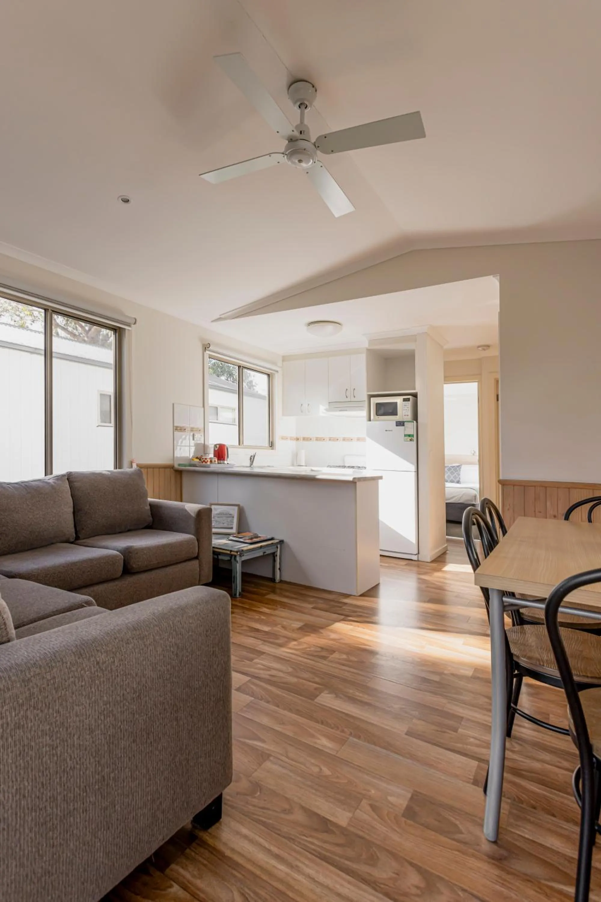 Kitchen or kitchenette in Ocean Grove Holiday Park