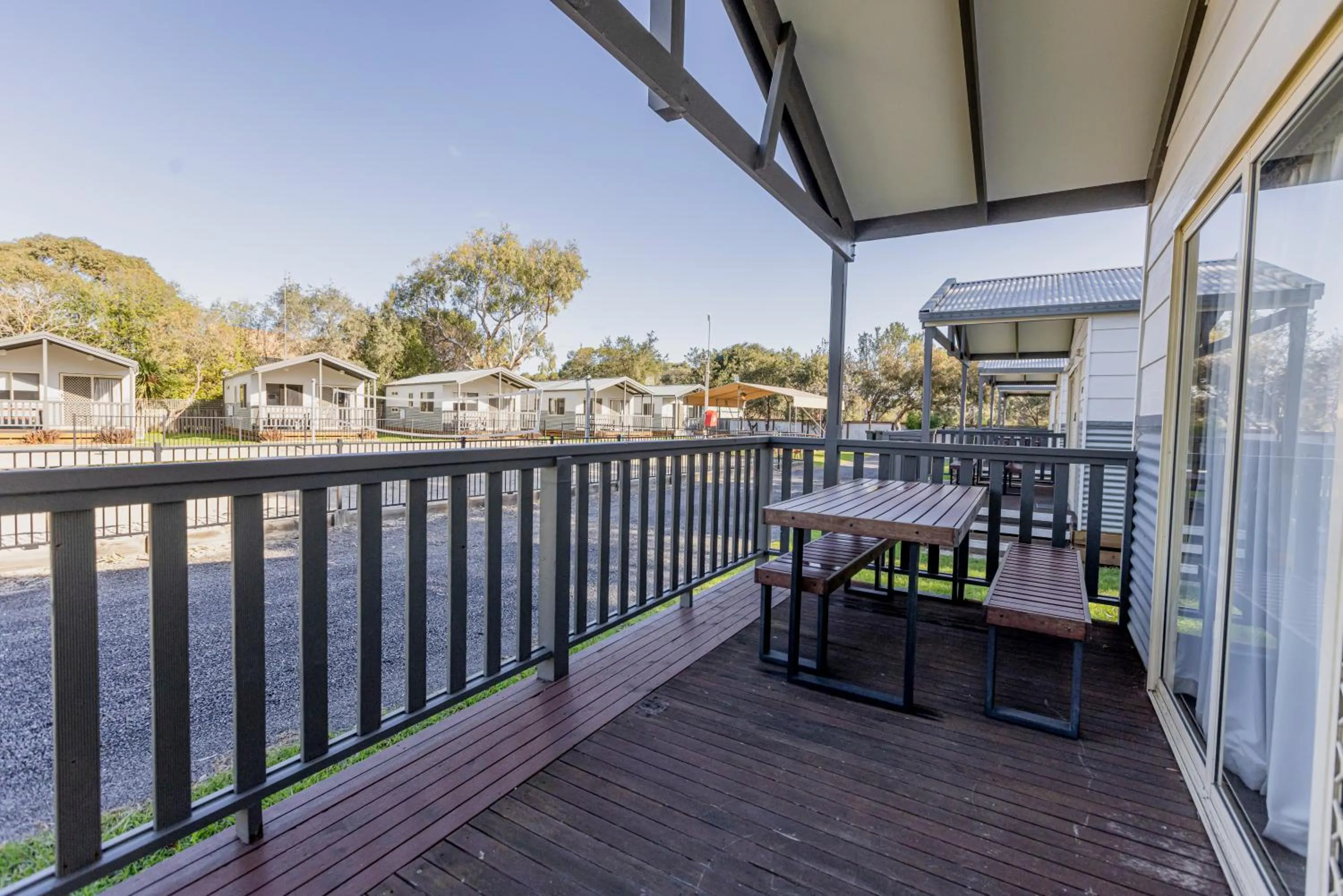 Balcony/Terrace in Ocean Grove Holiday Park