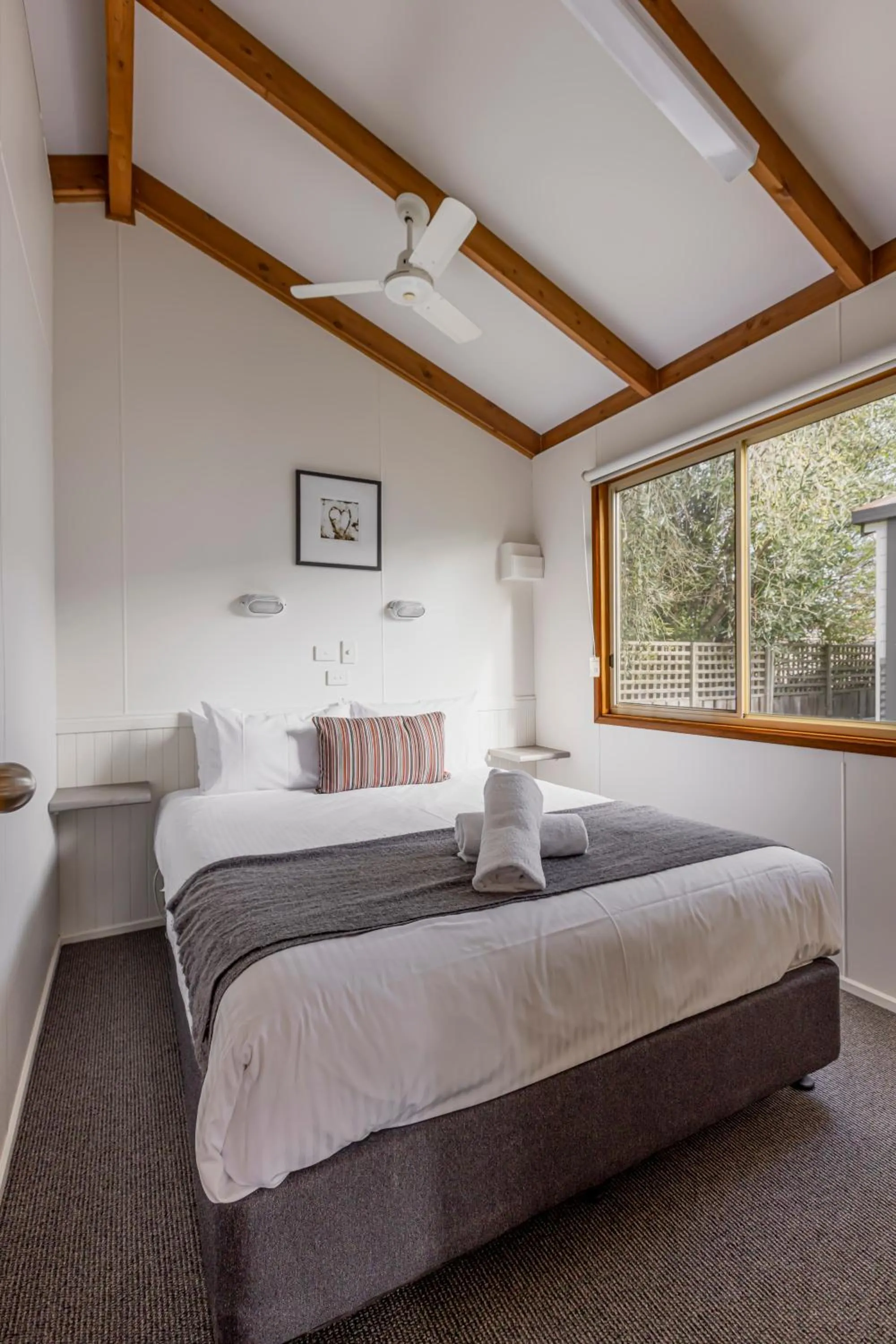 Bed in Ocean Grove Holiday Park