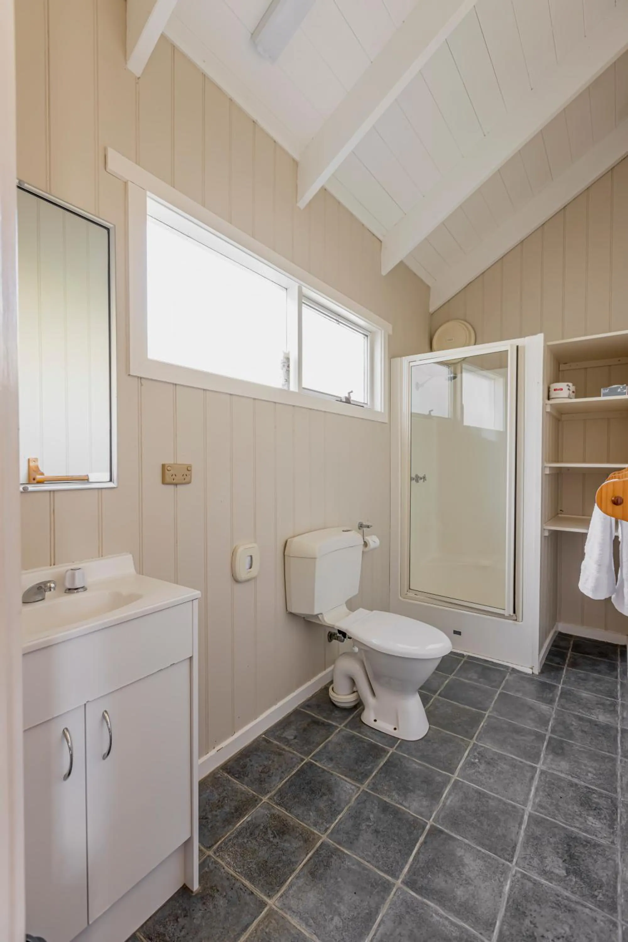 Shower in Ocean Grove Holiday Park