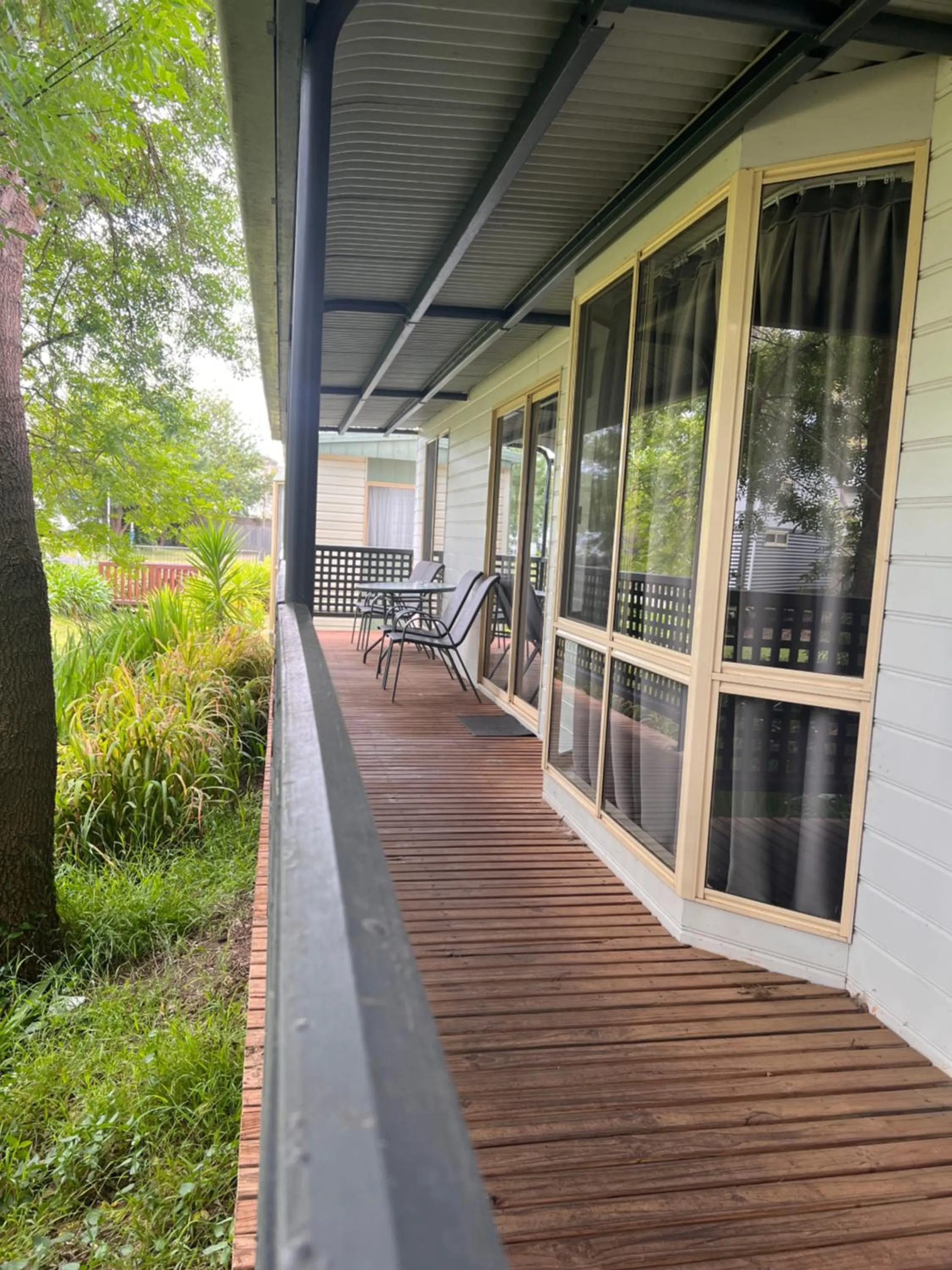 Property building in Ocean Grove Holiday Park