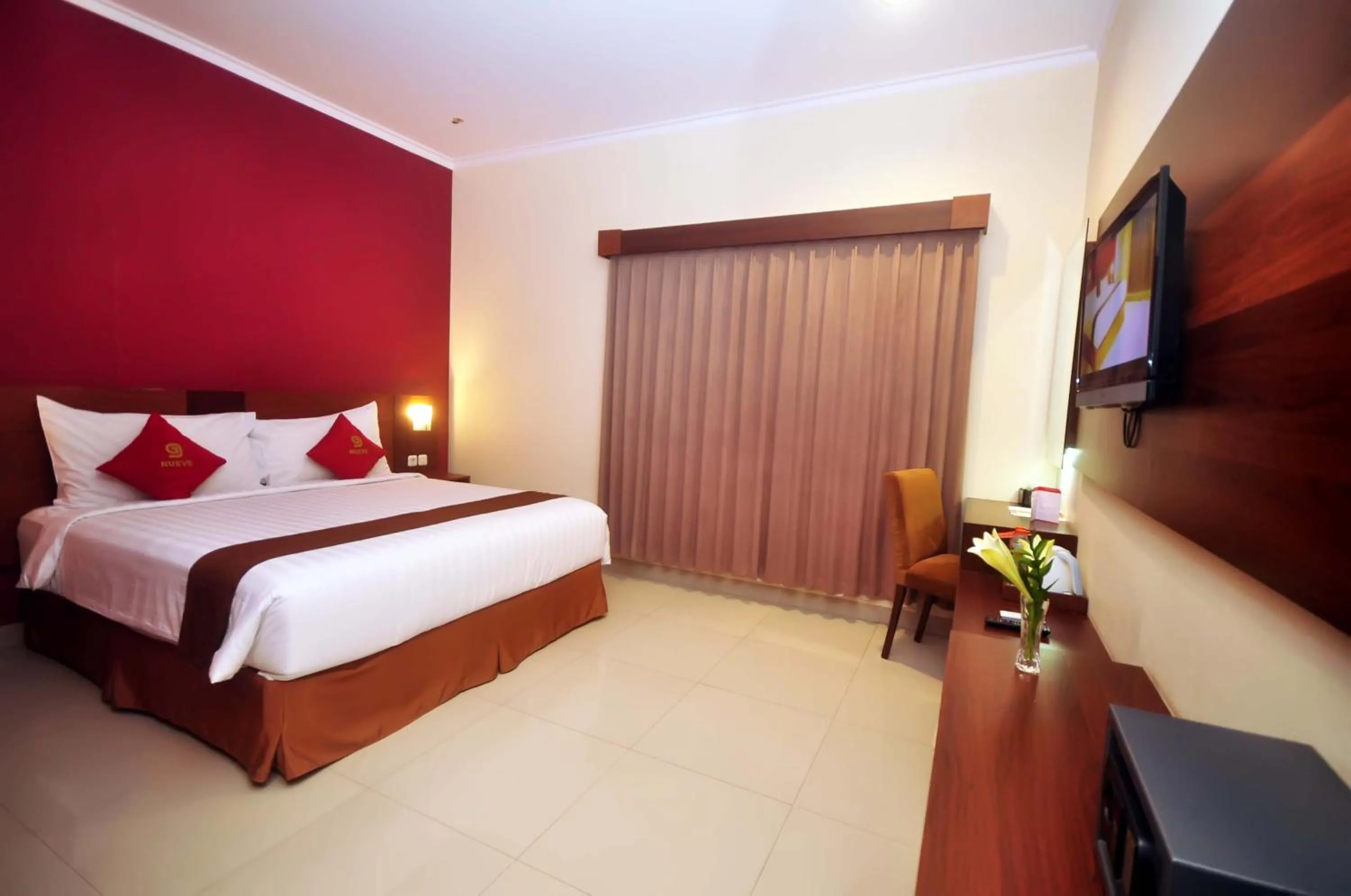 Bedroom, Bed in Nueve Malioboro Hotel Yogyakarta