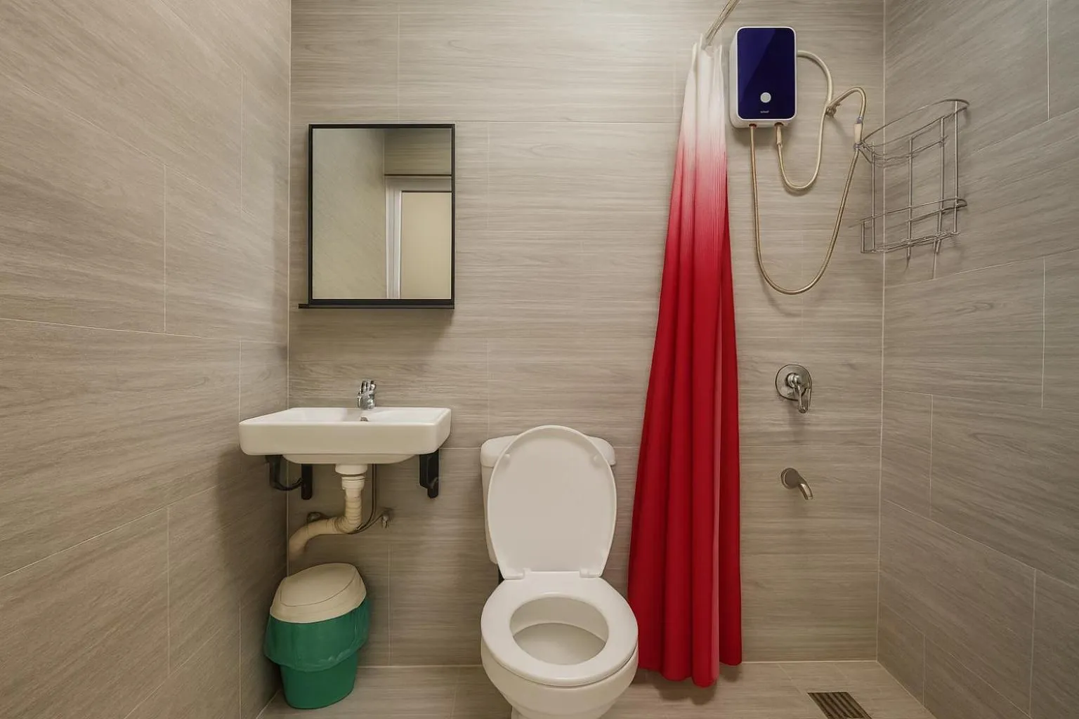 Shower in Vincent Resort Hotel