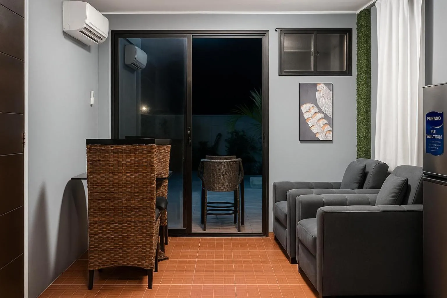 Living room in Vincent Resort Hotel