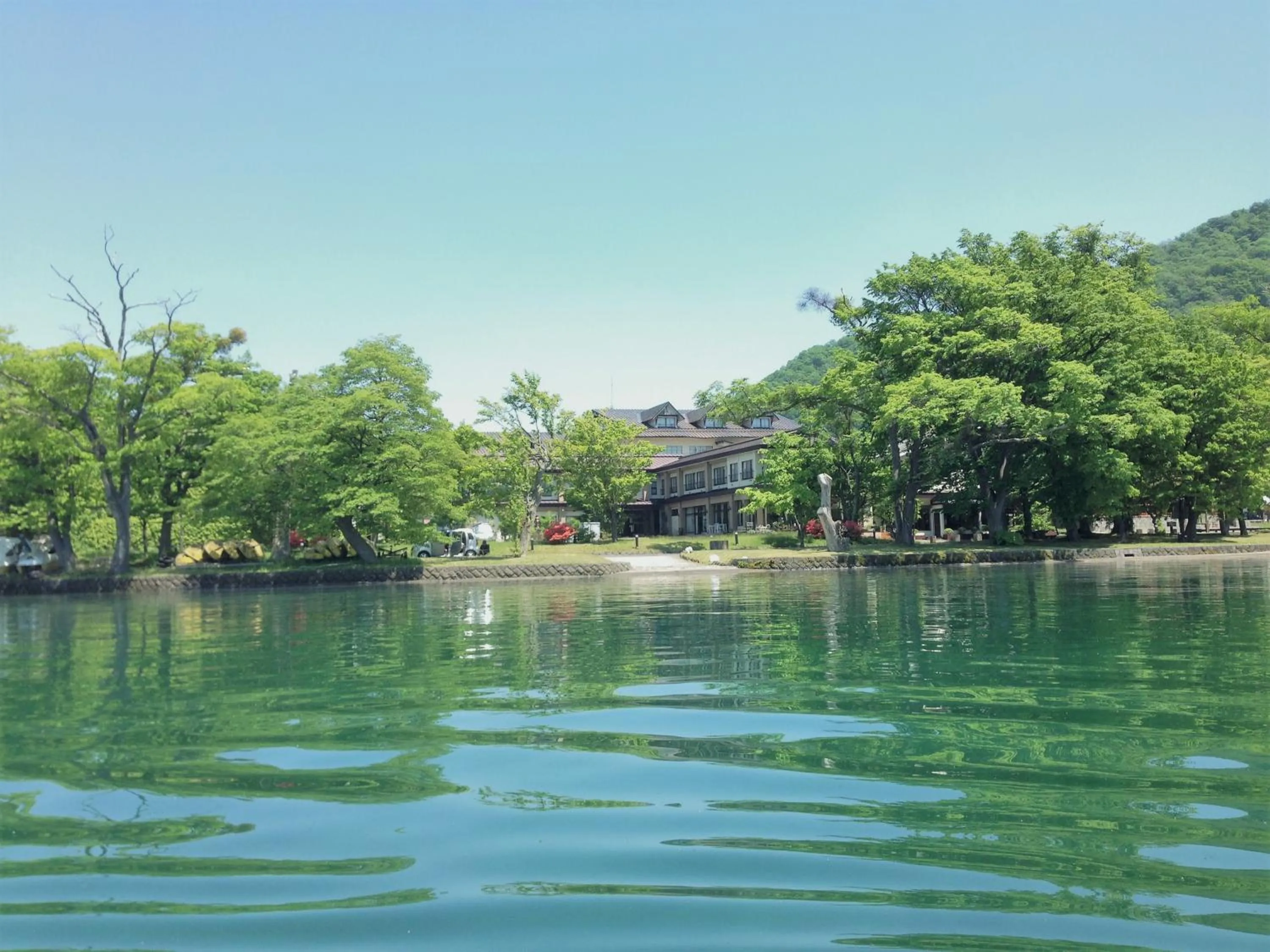 Property building in Towadako Lakeside Hotel