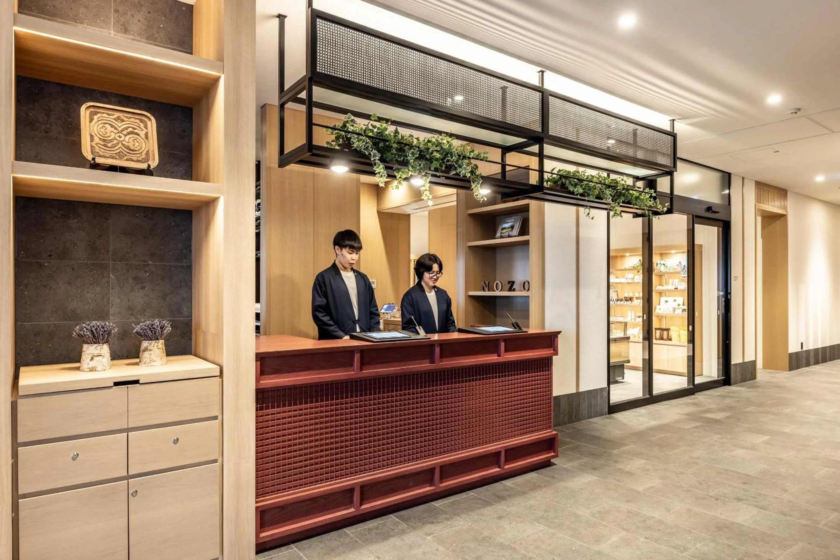 Area and facilities in Nozo Hotel