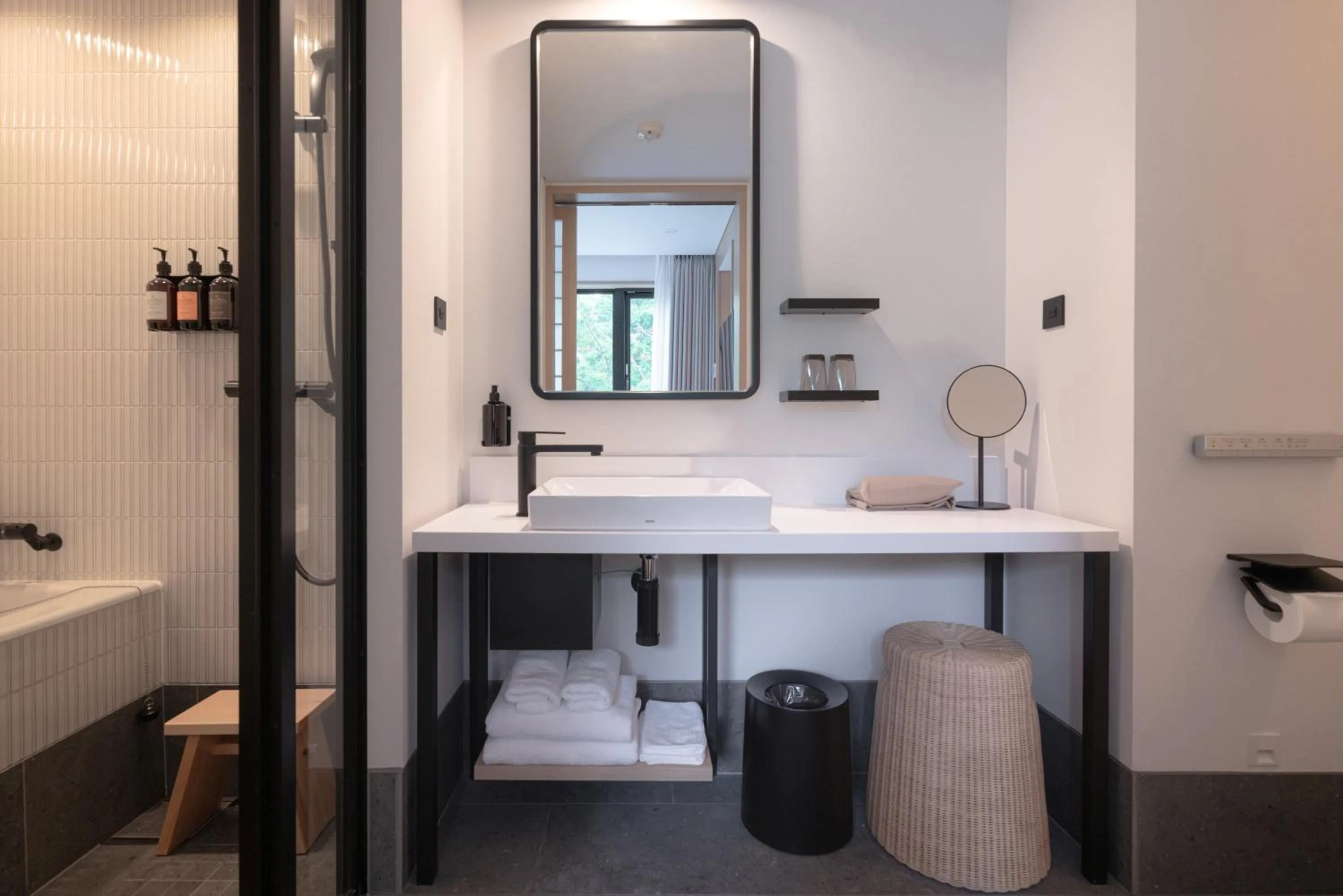 Bathroom in Nozo Hotel