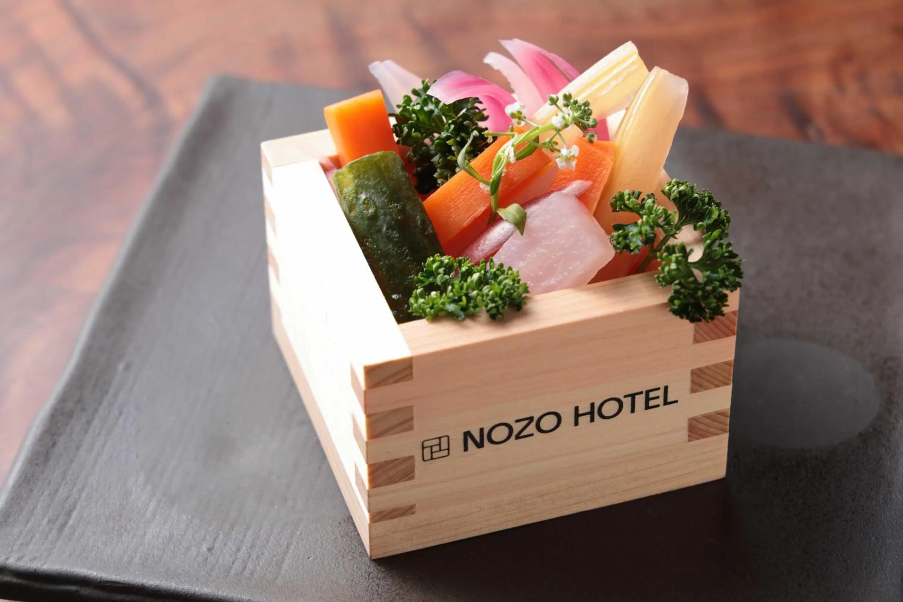 Food and drinks in Nozo Hotel