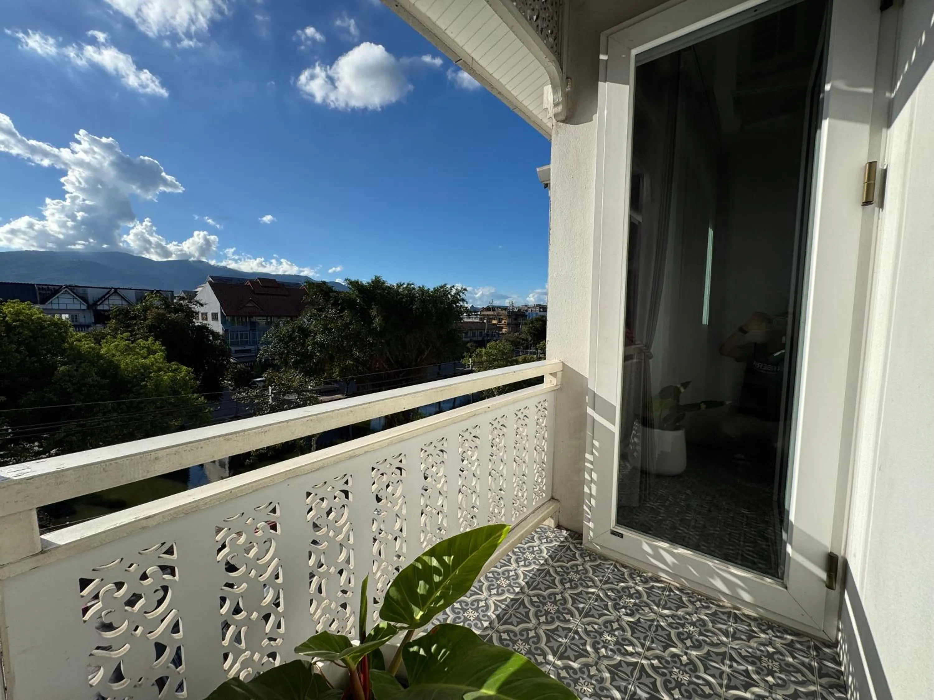 Balcony/Terrace in Nidhra Lanna Hotel Chiang Mai