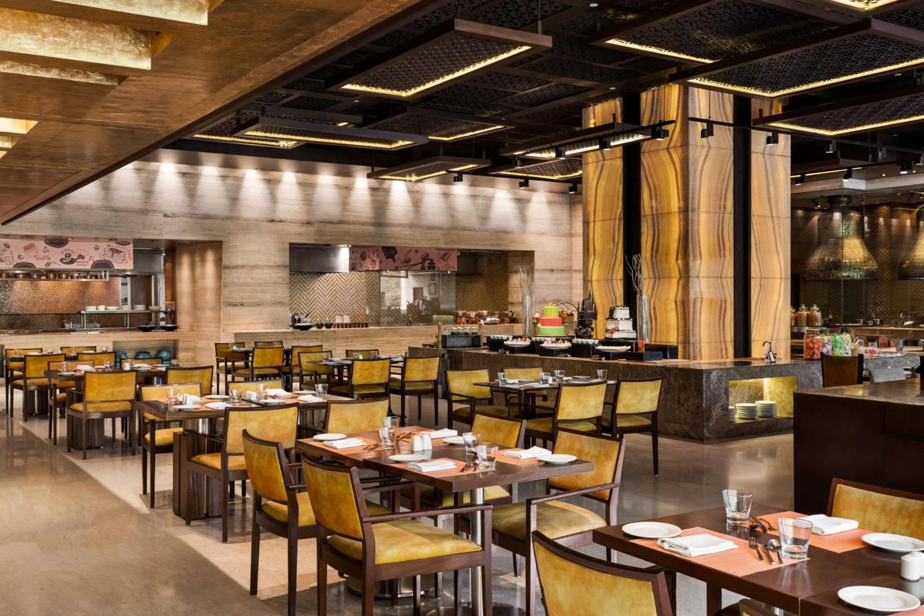 Restaurant/places to eat in Hilton Jaipur