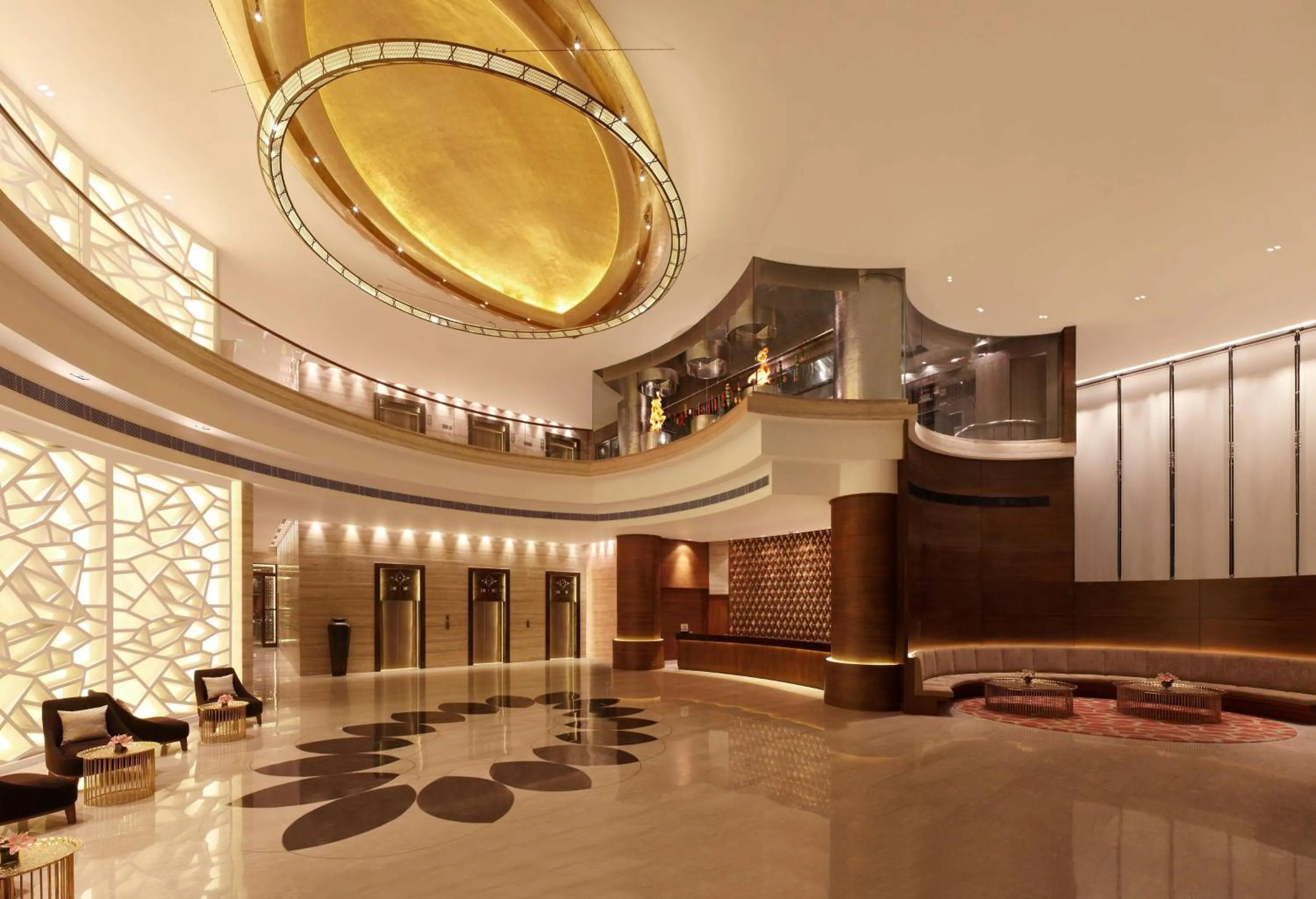 Lobby or reception in Hilton Jaipur
