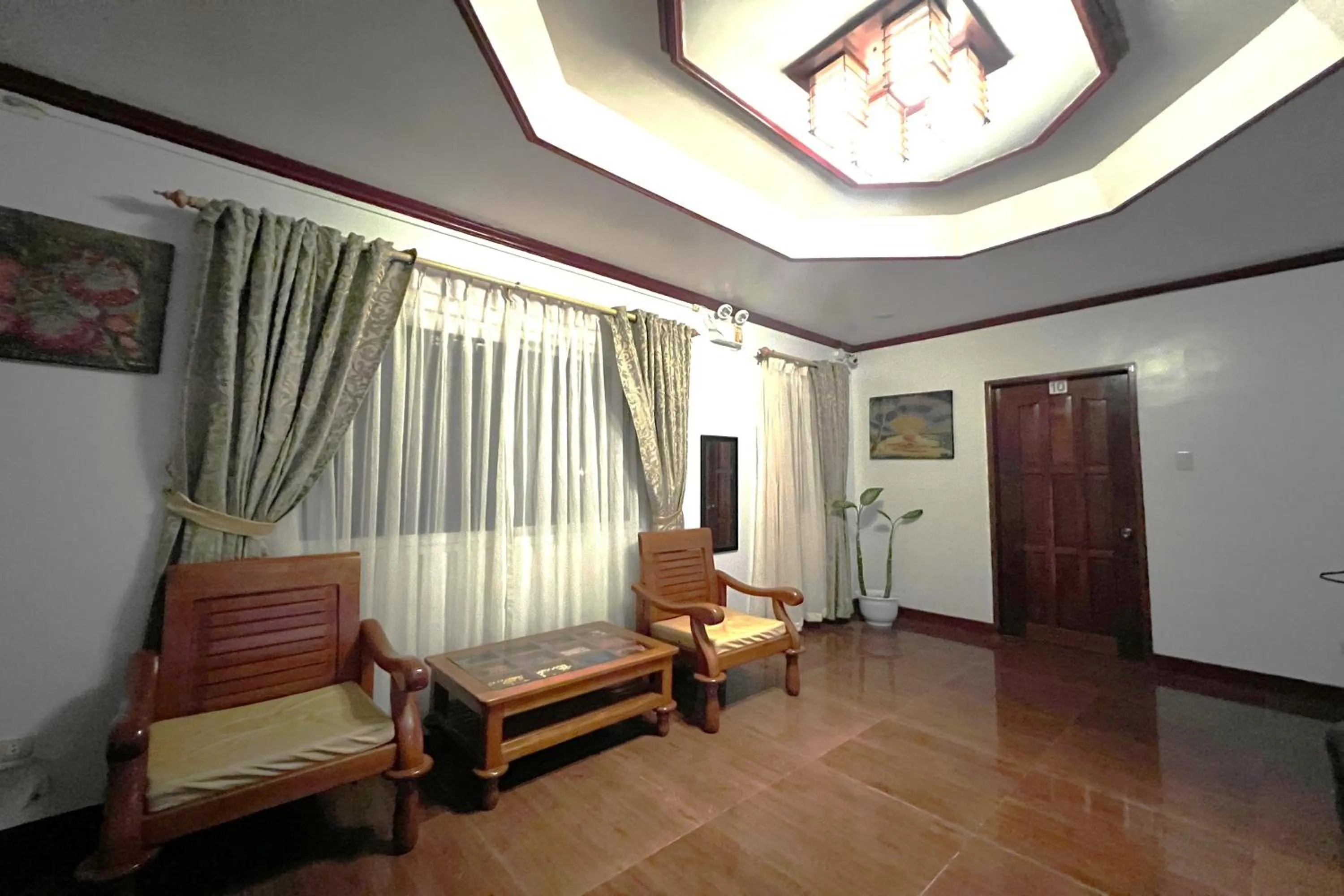 Seating area in Gilin Suites Puerto Princesa Palawan