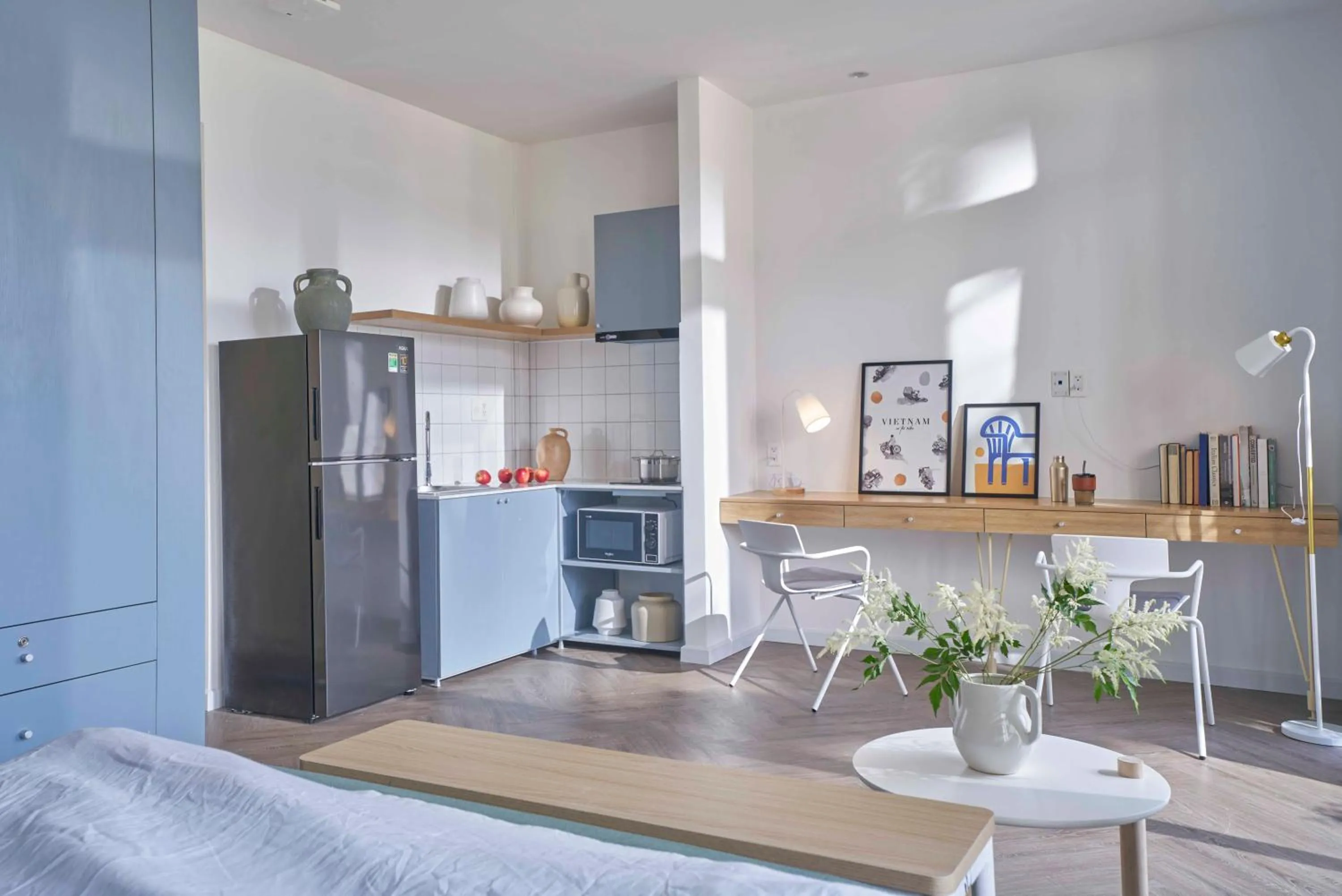 Kitchen or kitchenette in Express by M Village Đinh Công Tráng