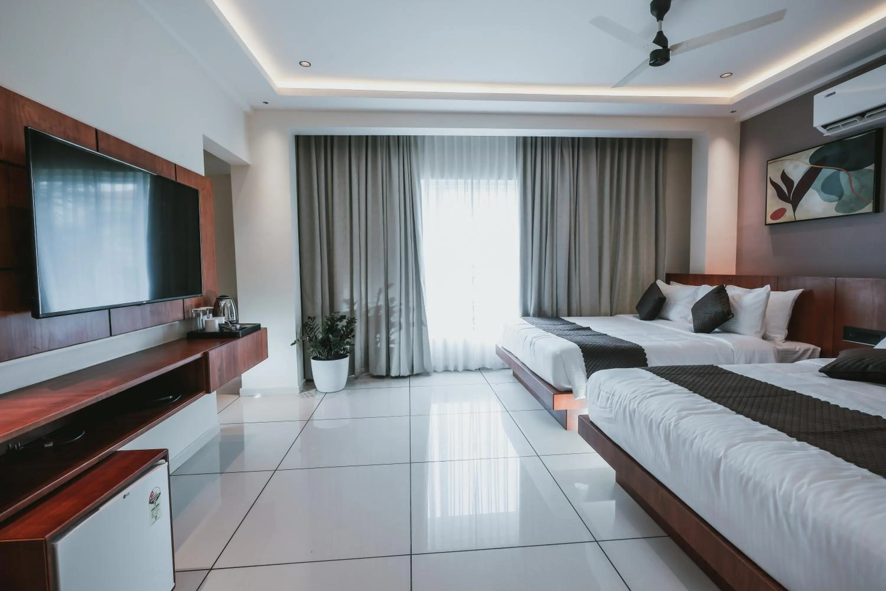 Bedroom in Fortview Suites