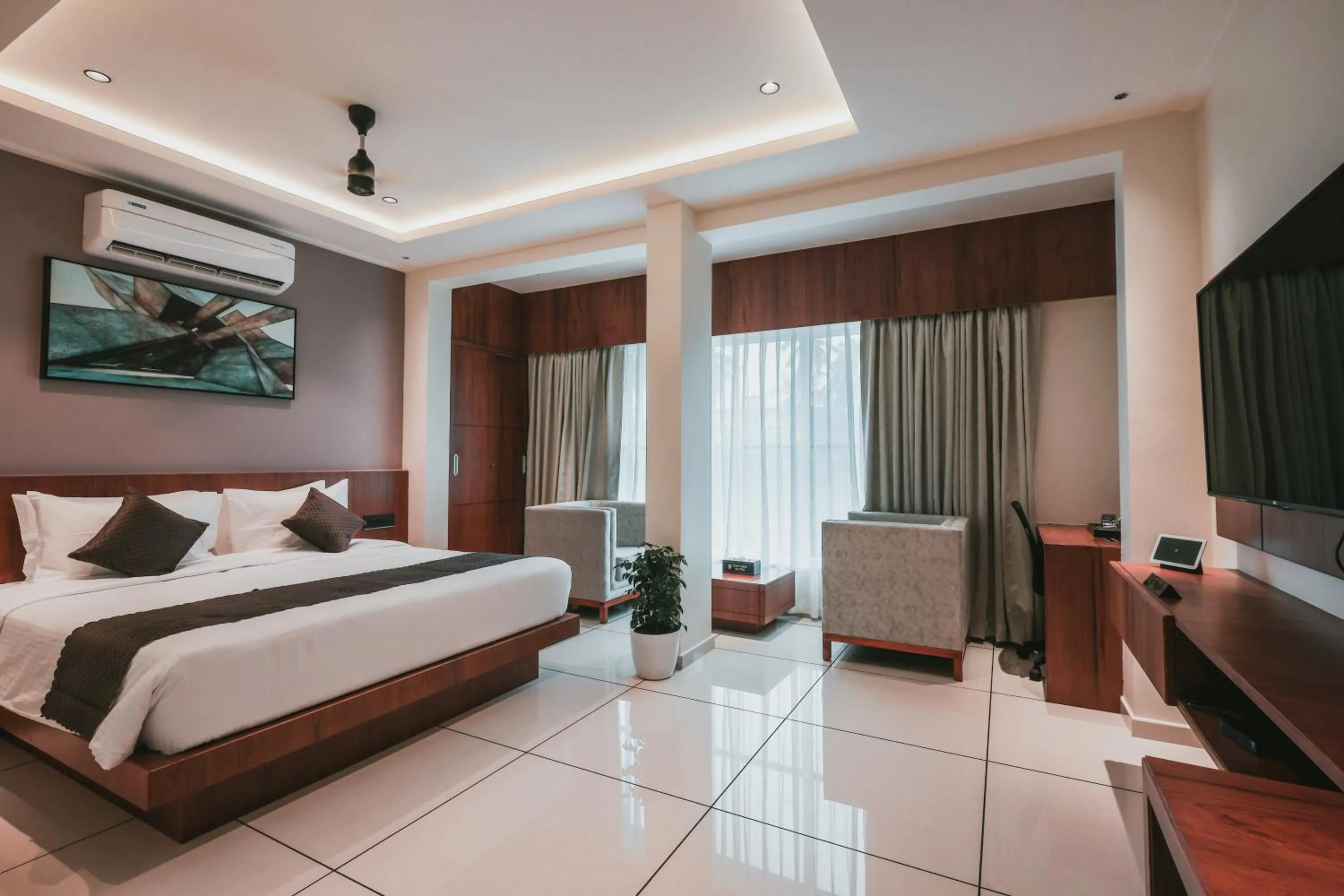 Bedroom in Fortview Suites