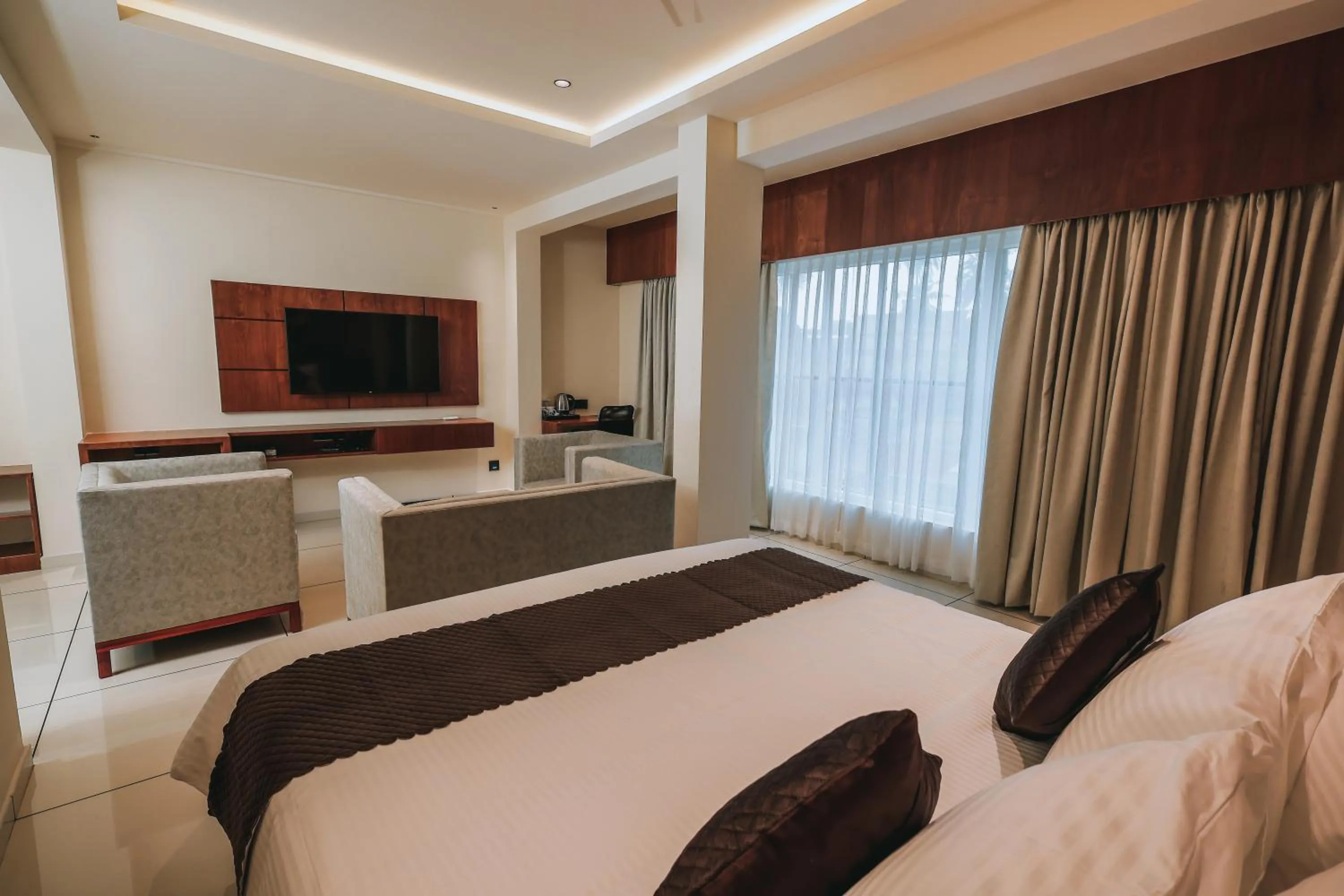 Bedroom in Fortview Suites