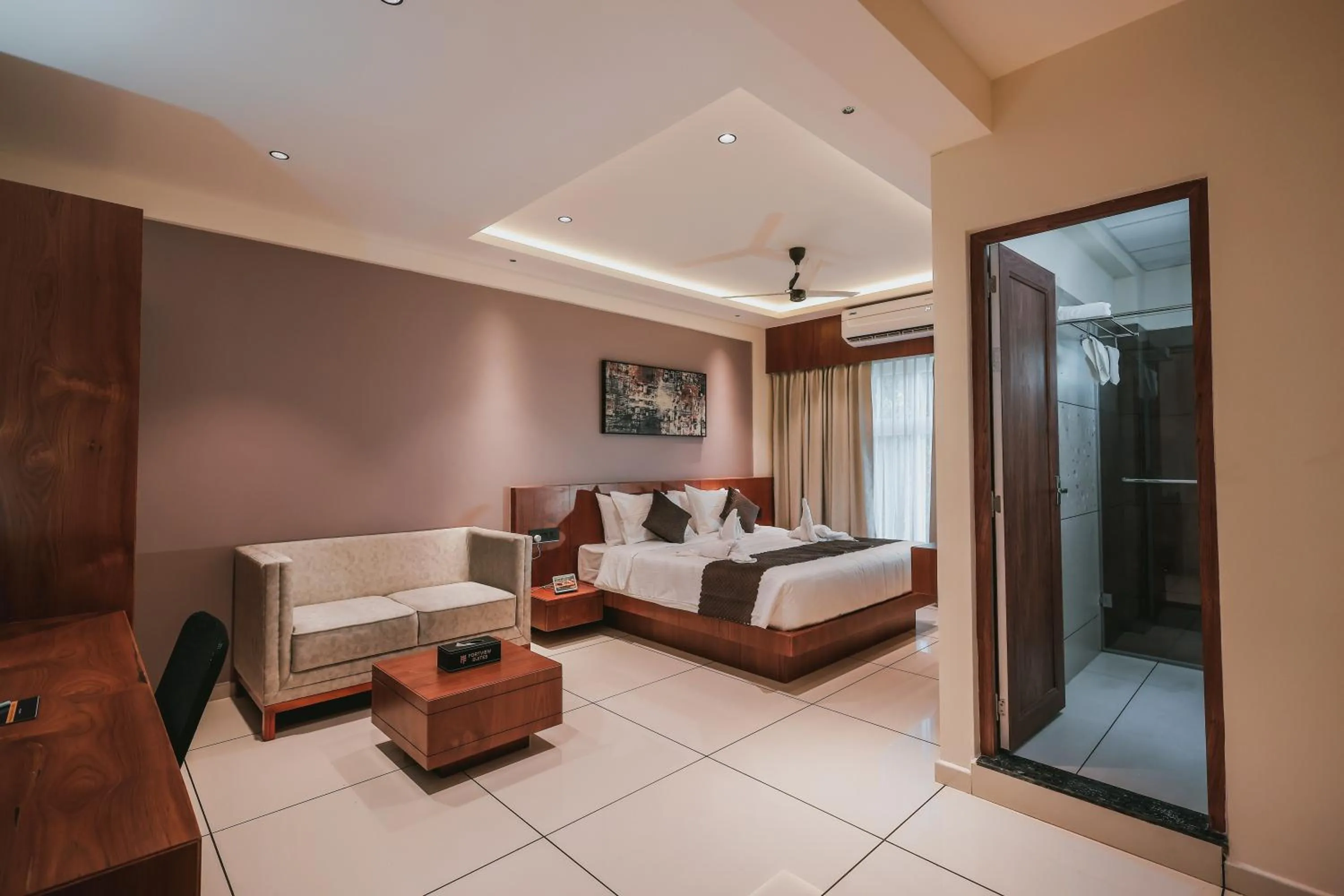 Bedroom in Fortview Suites