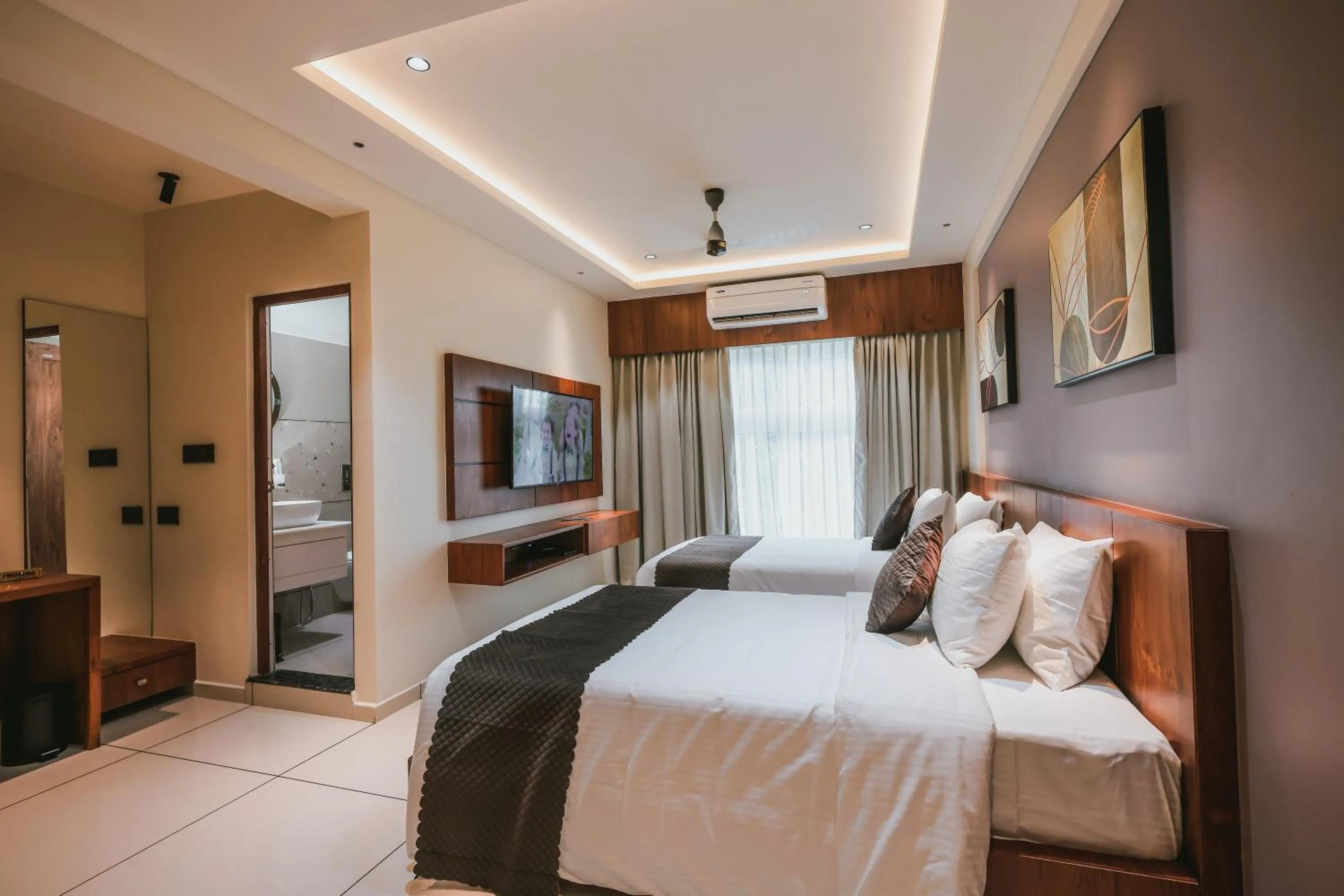 Bedroom in Fortview Suites