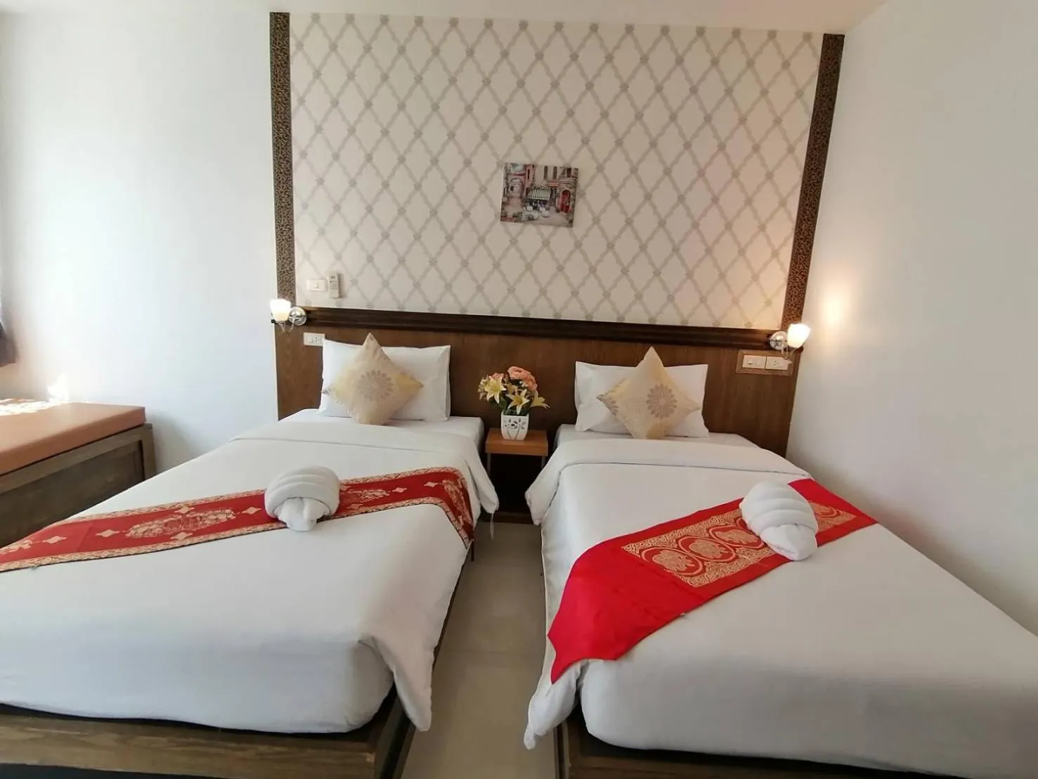 Bedroom, Bed in NJ PATONG HOTEL