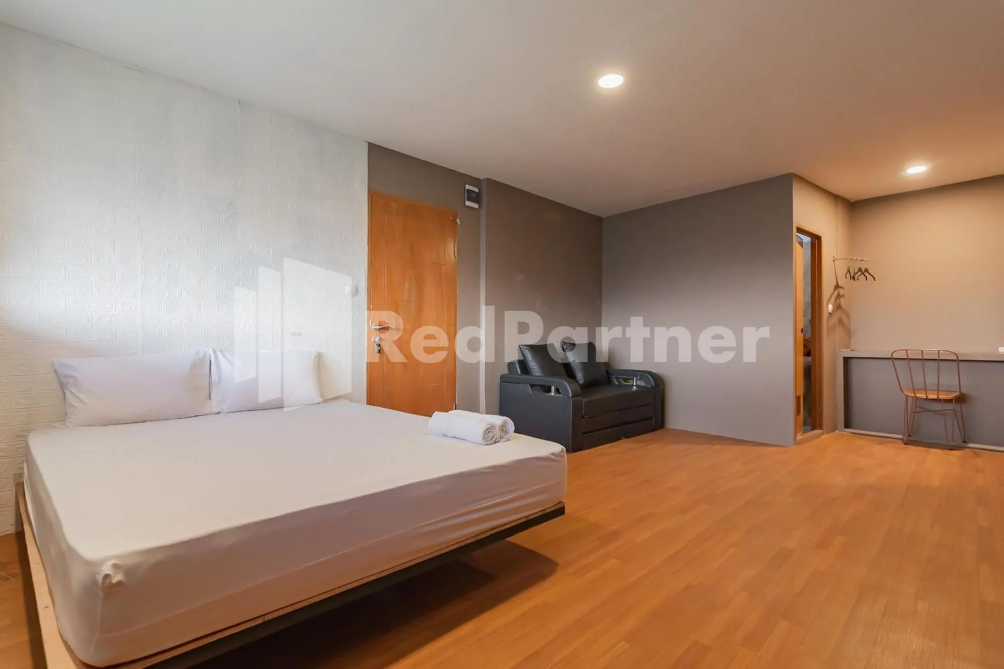 Bed in D'Valley View Lembang Mitra RedDoorz