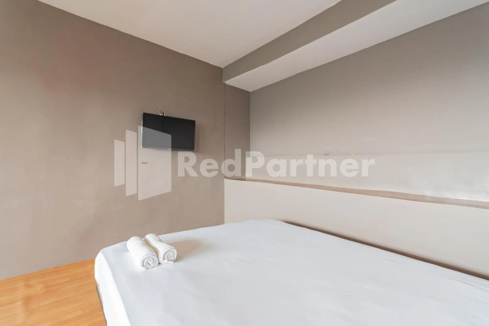 Bed in D'Valley View Lembang Mitra RedDoorz