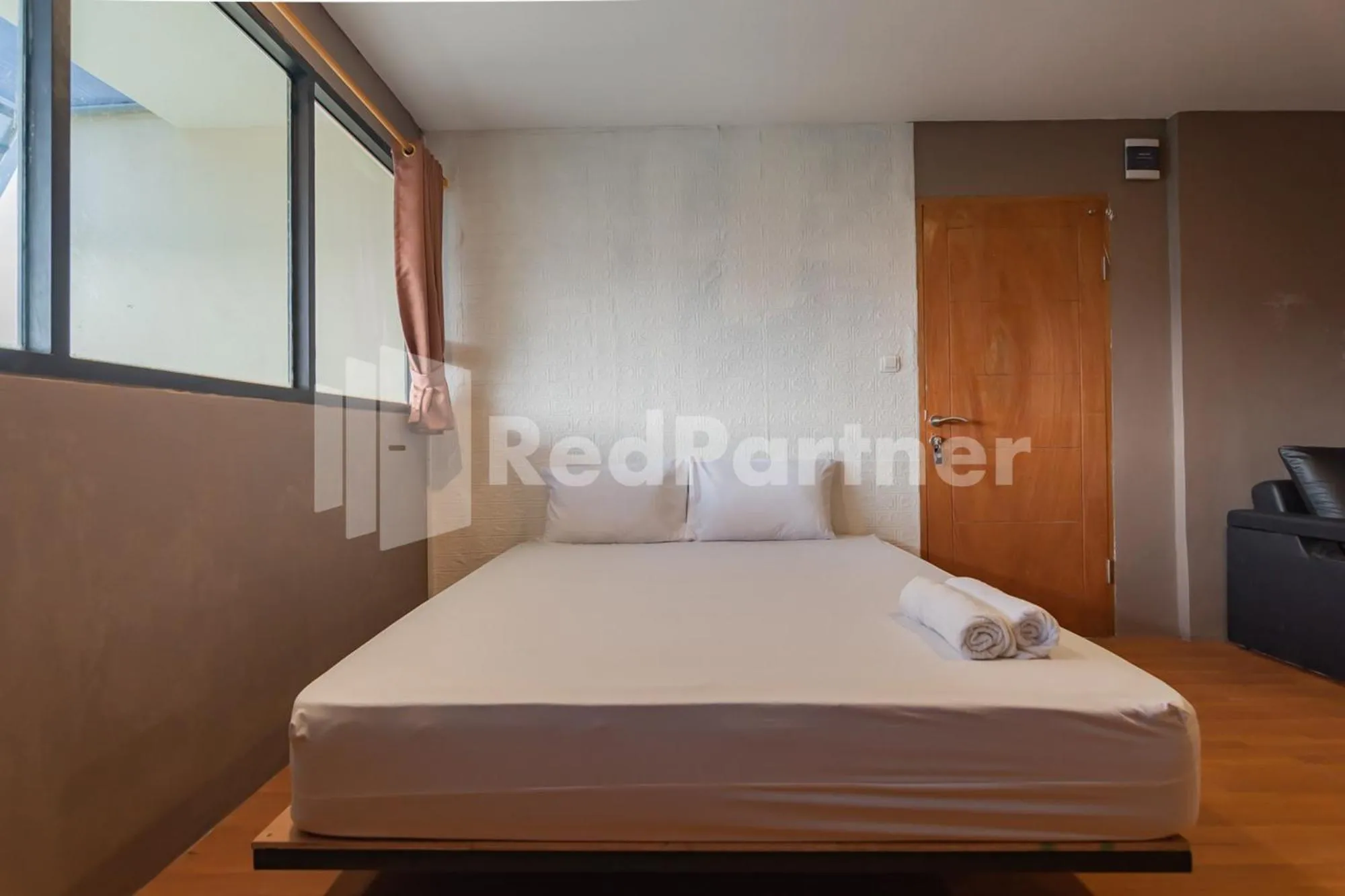 Bed in D'Valley View Lembang Mitra RedDoorz