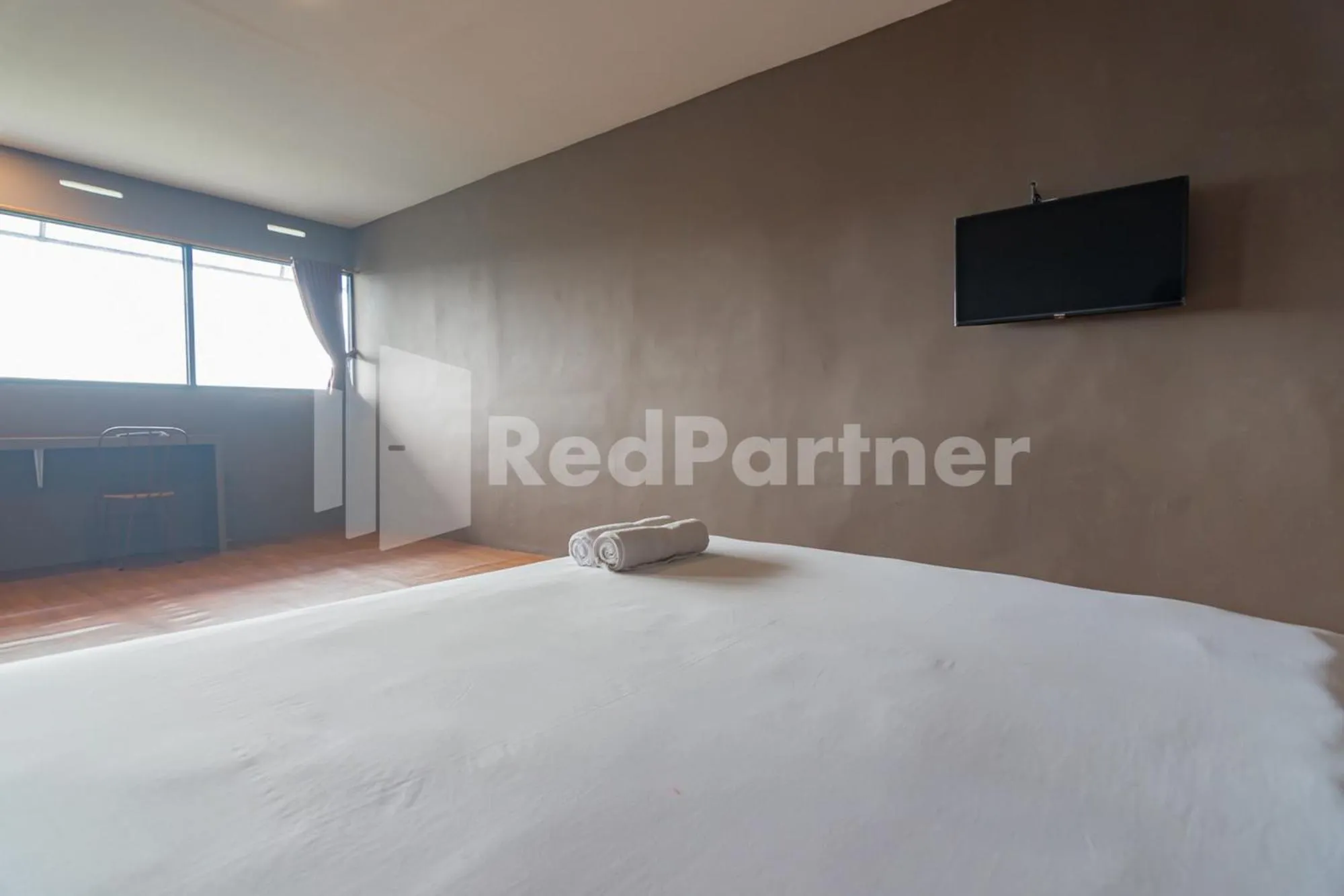 Bed in D'Valley View Lembang Mitra RedDoorz