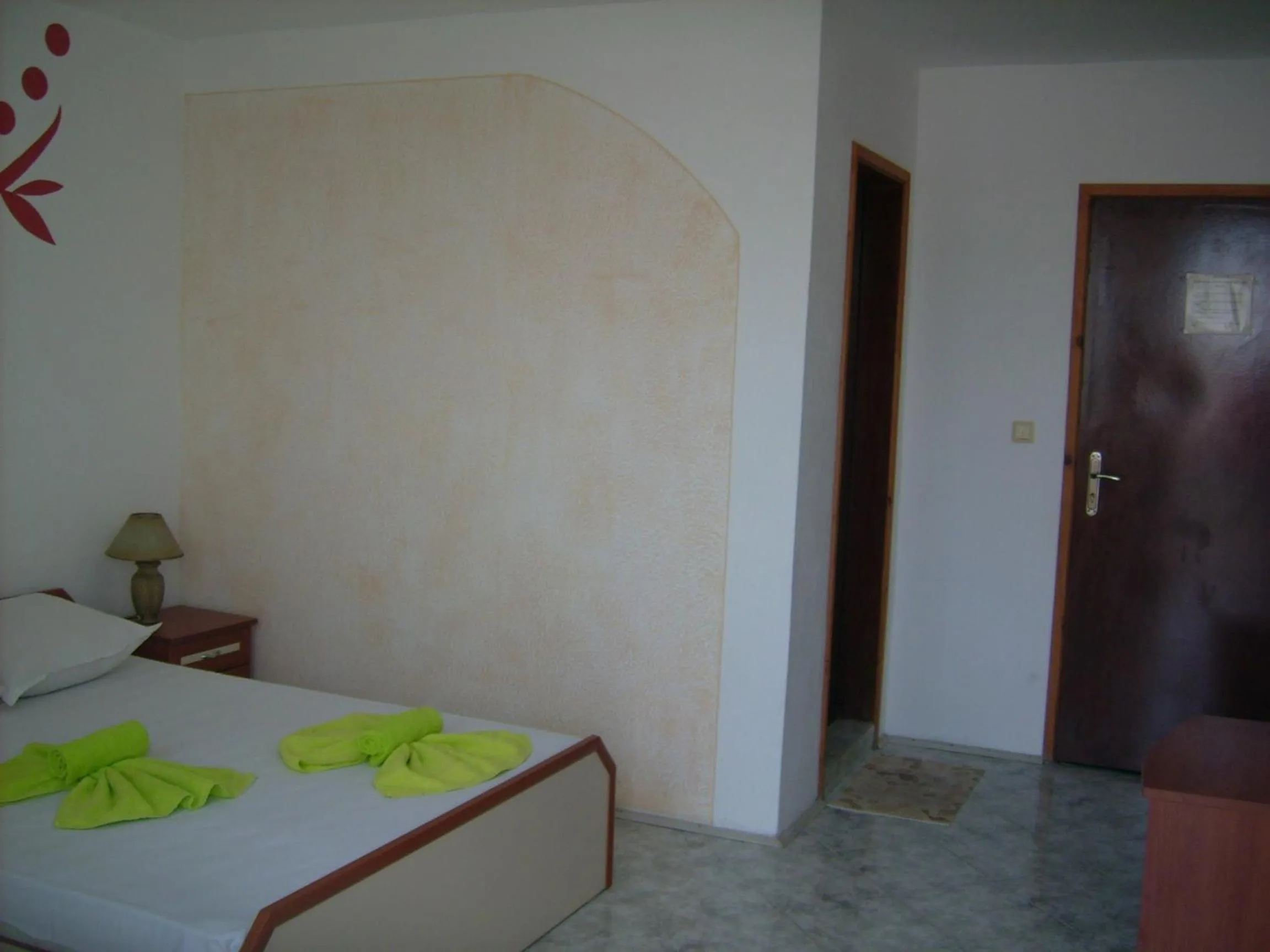 Bed in Hotel Pasians