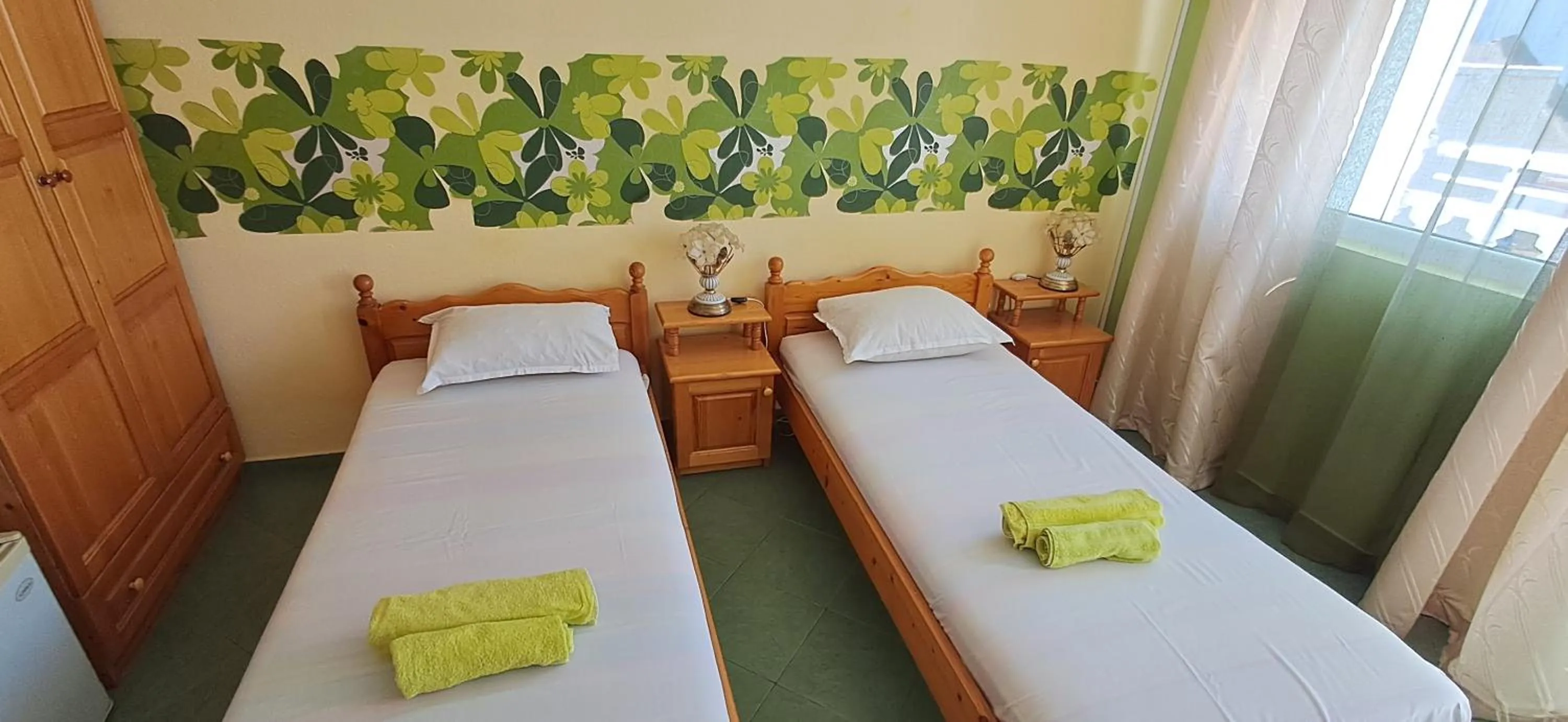 Bed in Hotel Pasians