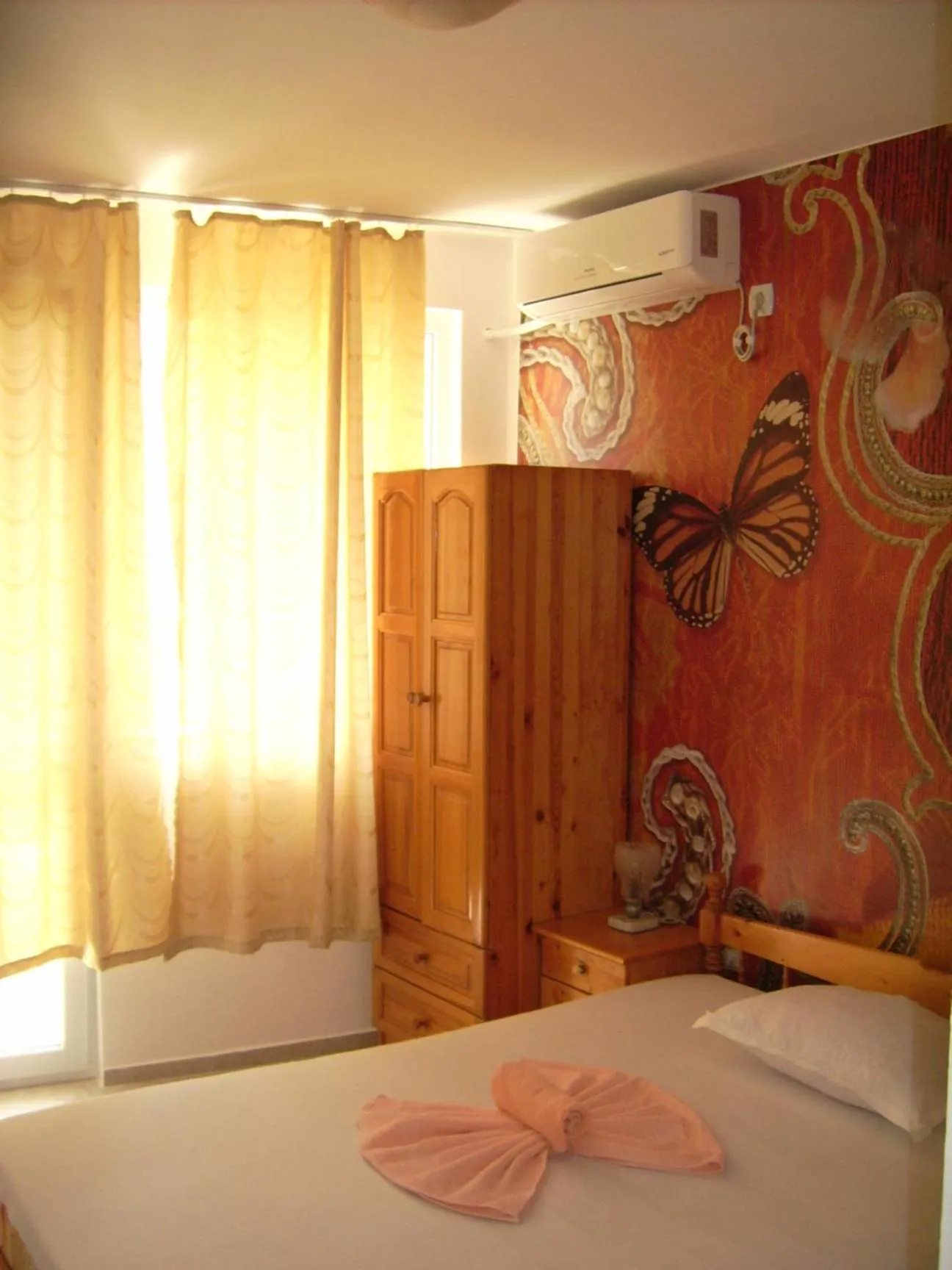 Bed in Hotel Pasians