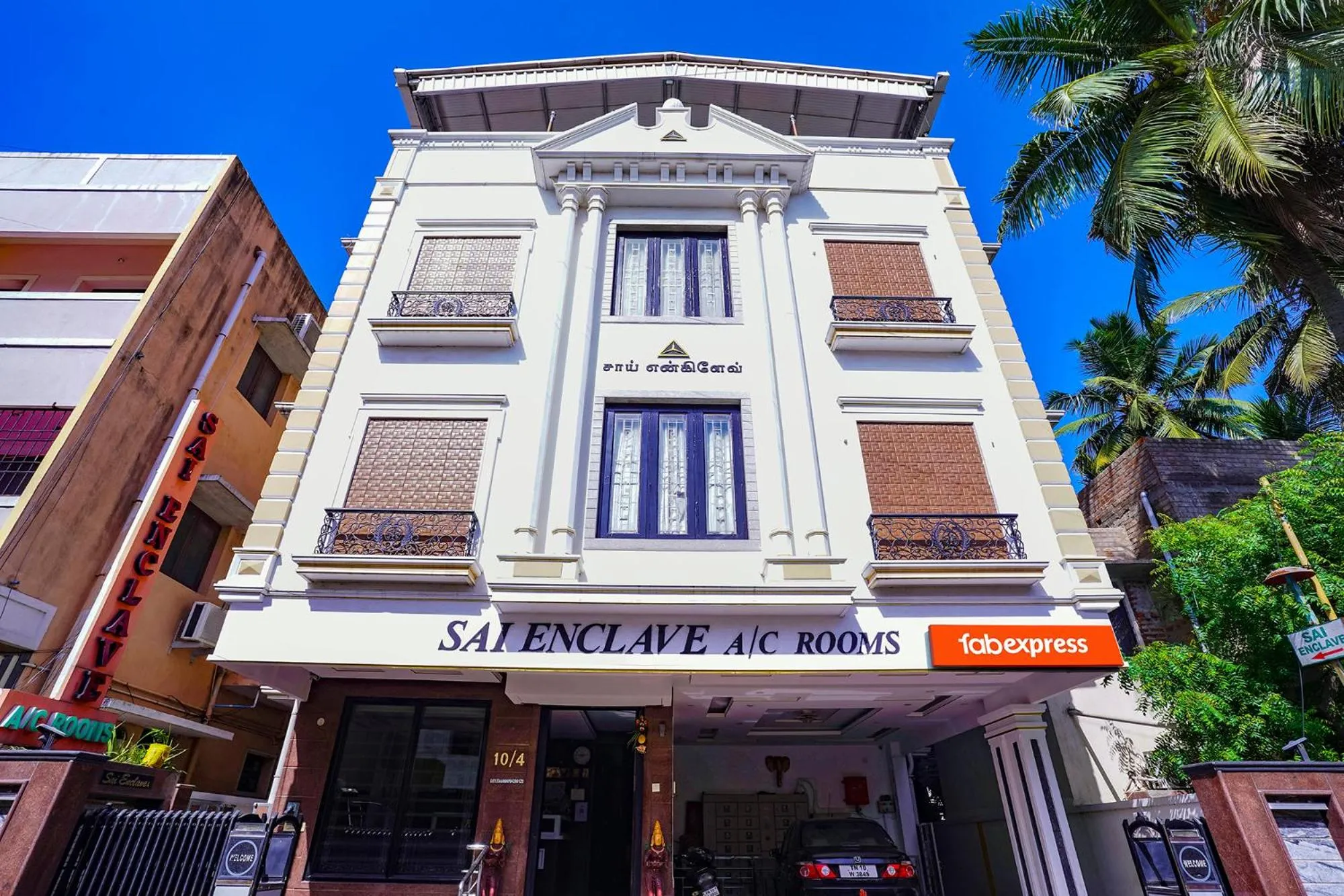 Facade/entrance in FabHotel Sai Residency - Nr Rela Hospital, Chromepet